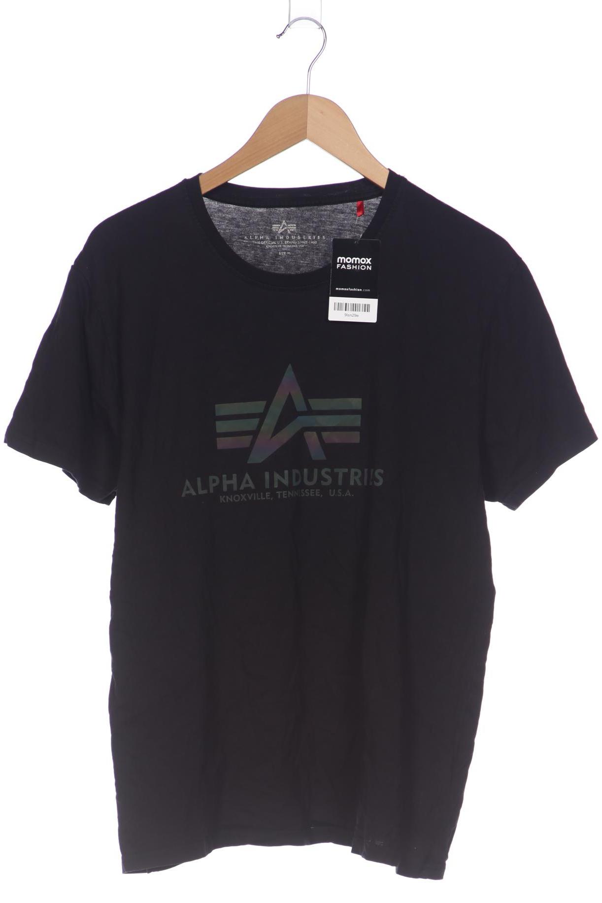 

Alpha industries Herren T-Shirt, schwarz, Gr. 54
