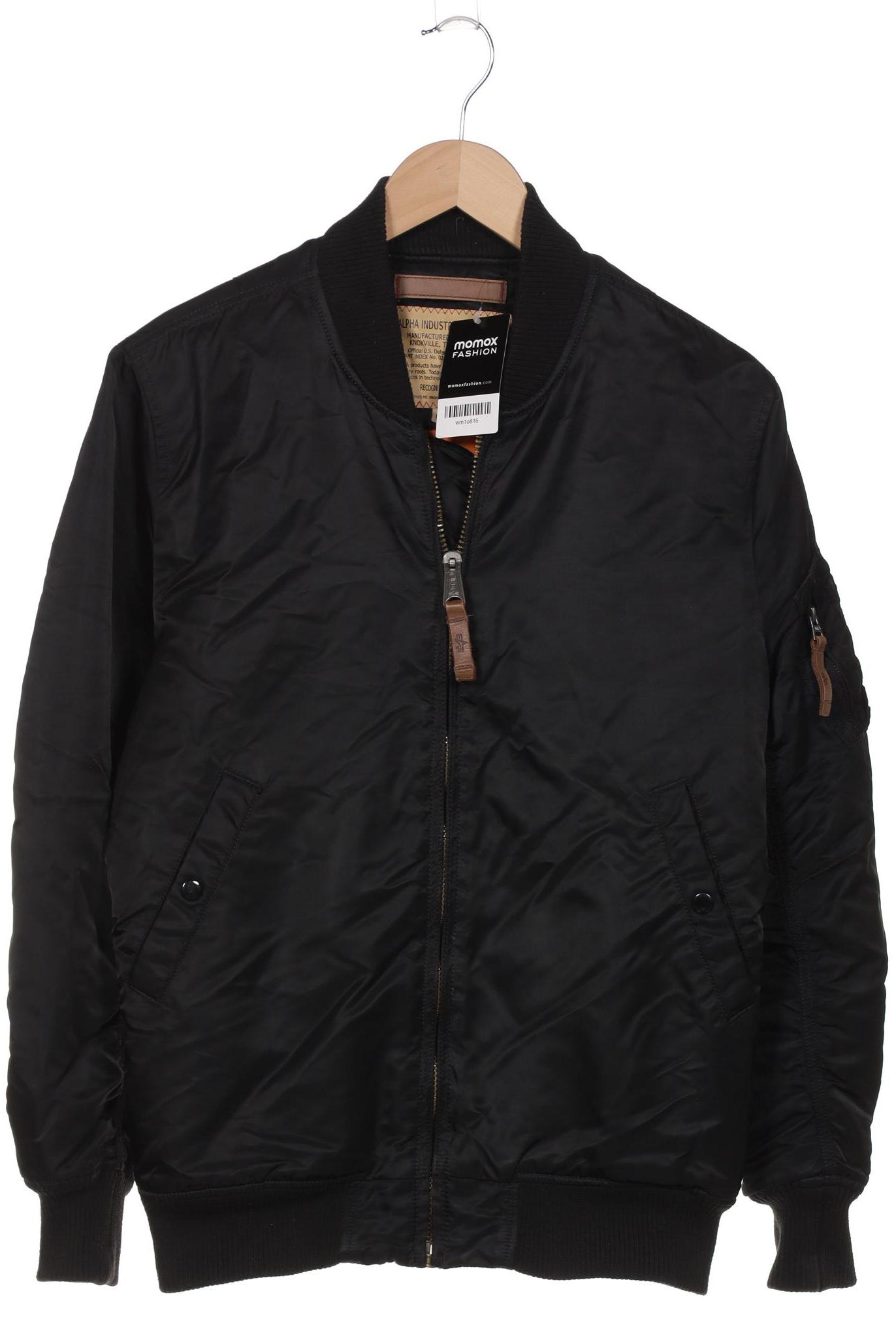 

Alpha industries Herren Jacke, schwarz, Gr. 48
