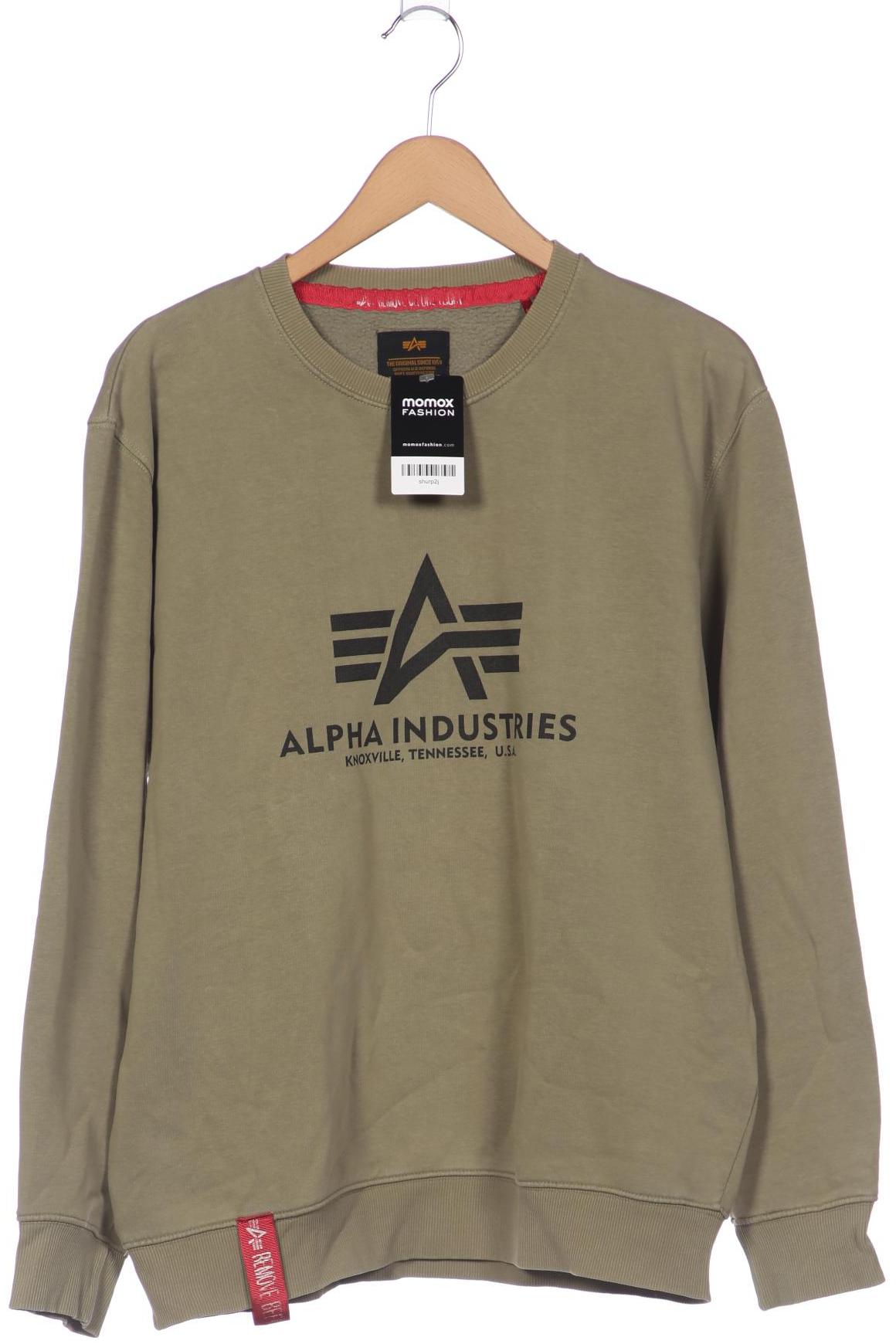 

Alpha industries Herren Sweatshirt, grün, Gr. 52