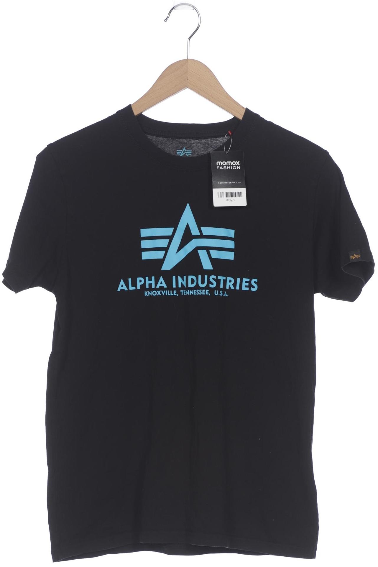 

Alpha industries Herren T-Shirt, schwarz, Gr. 48