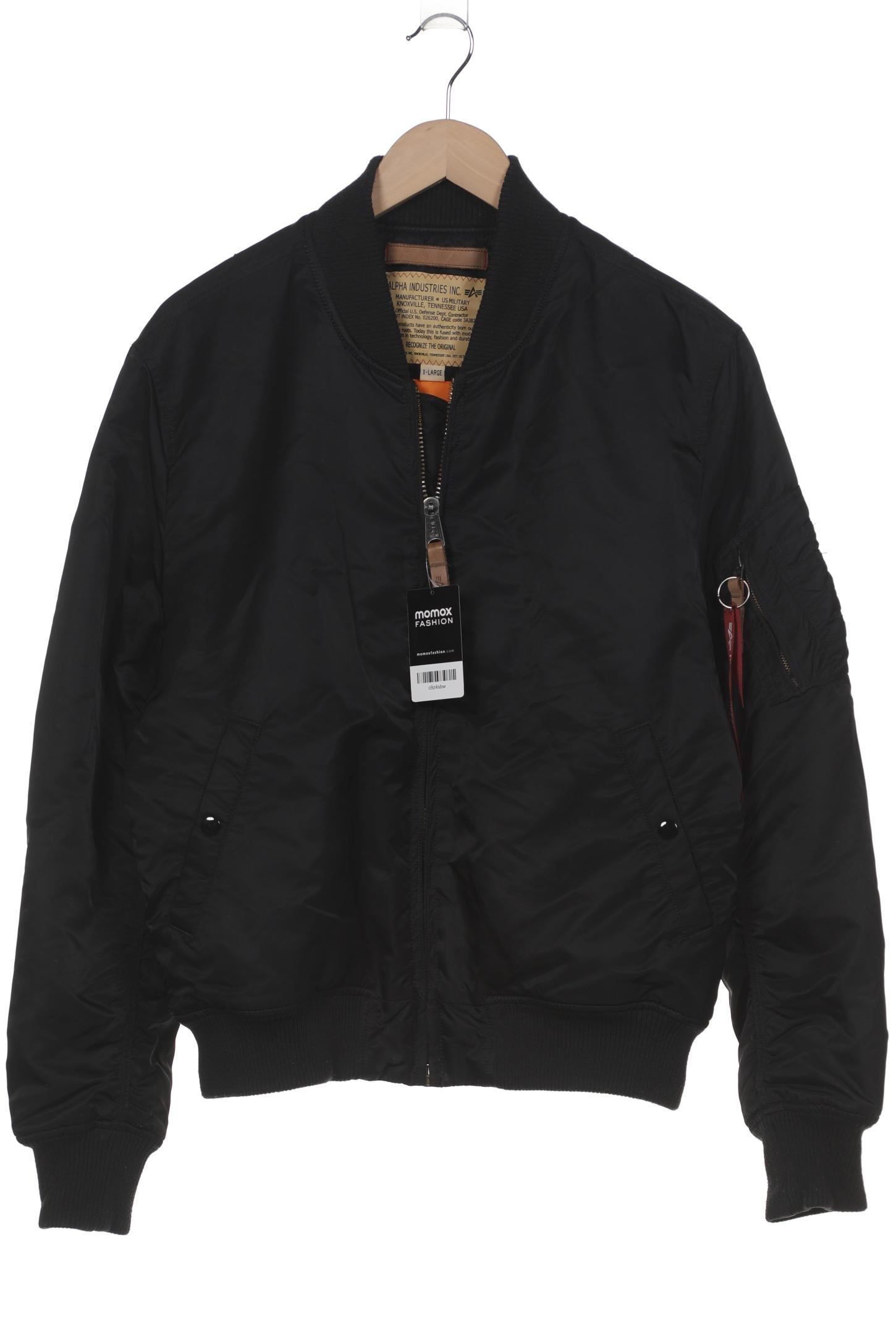 

Alpha industries Herren Jacke, schwarz, Gr. 54