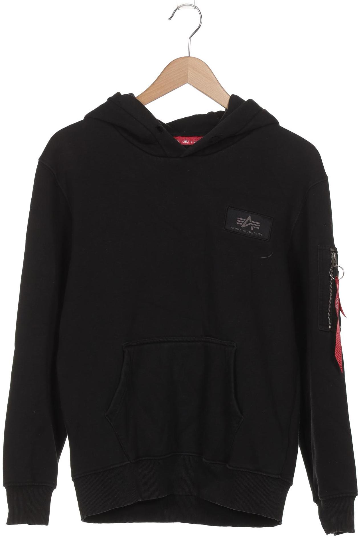 

Alpha industries Herren Kapuzenpullover, schwarz, Gr. 46