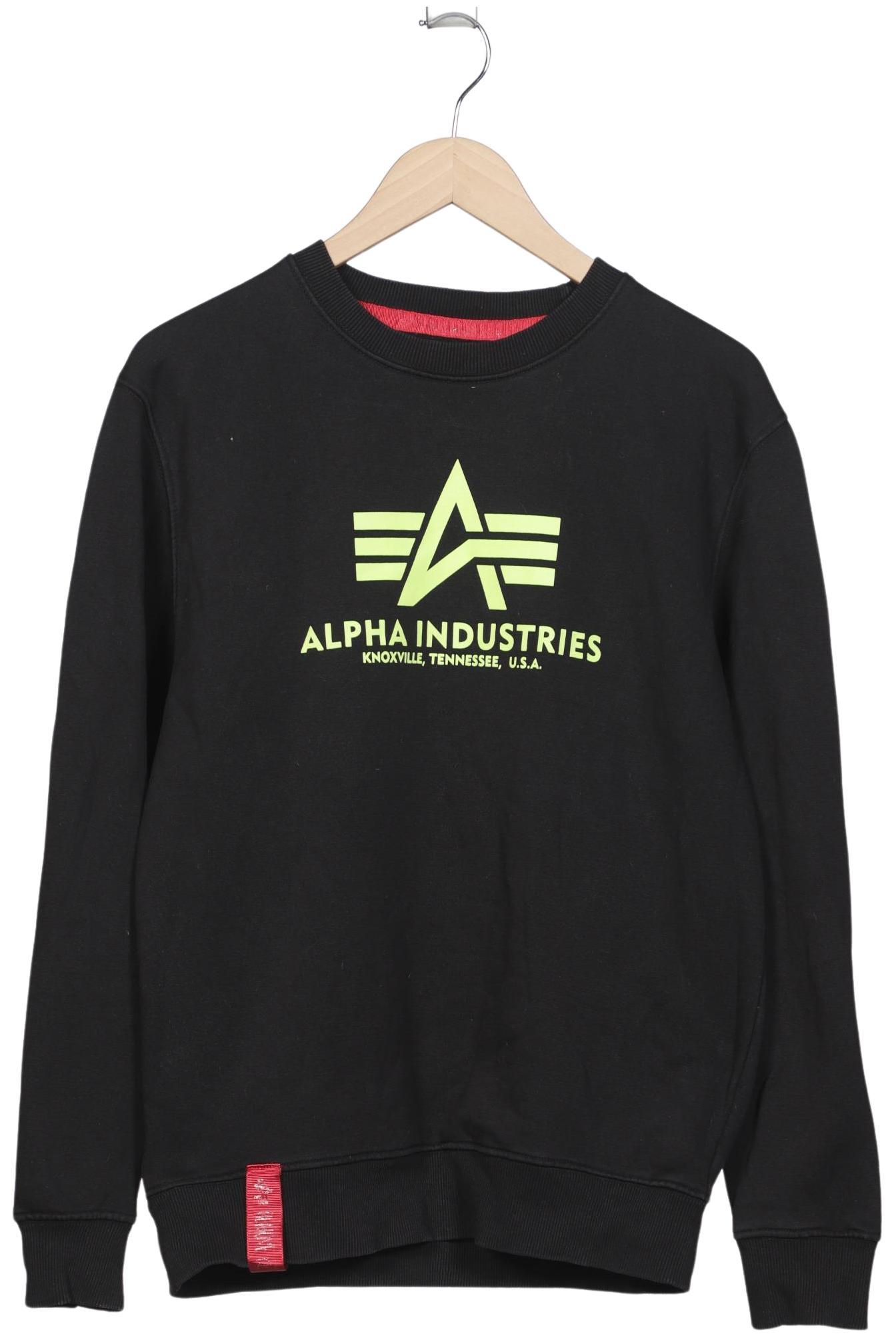 

Alpha industries Herren Sweatshirt, neon, Gr. 52