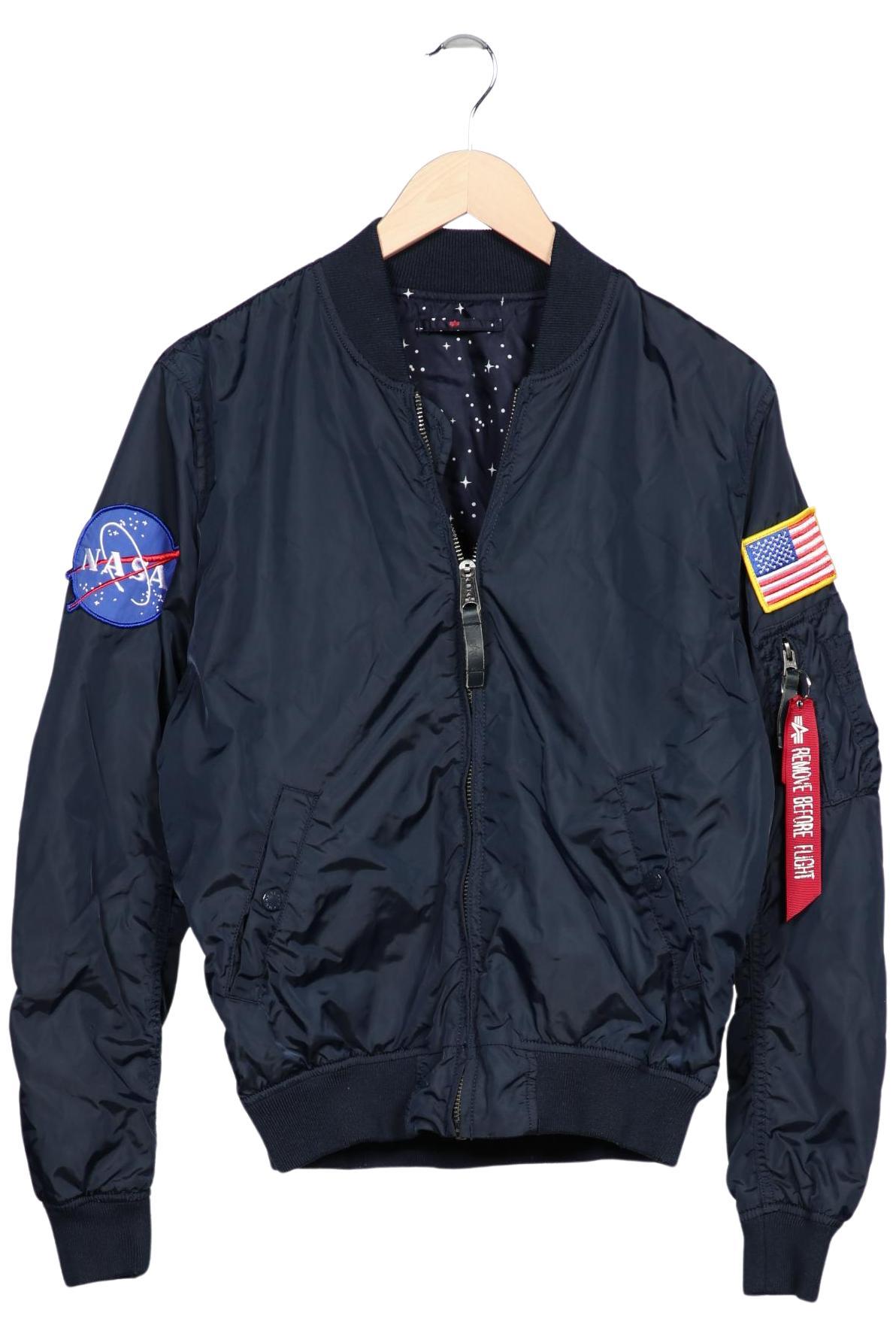 

Alpha industries Herren Jacke, marineblau, Gr. 48