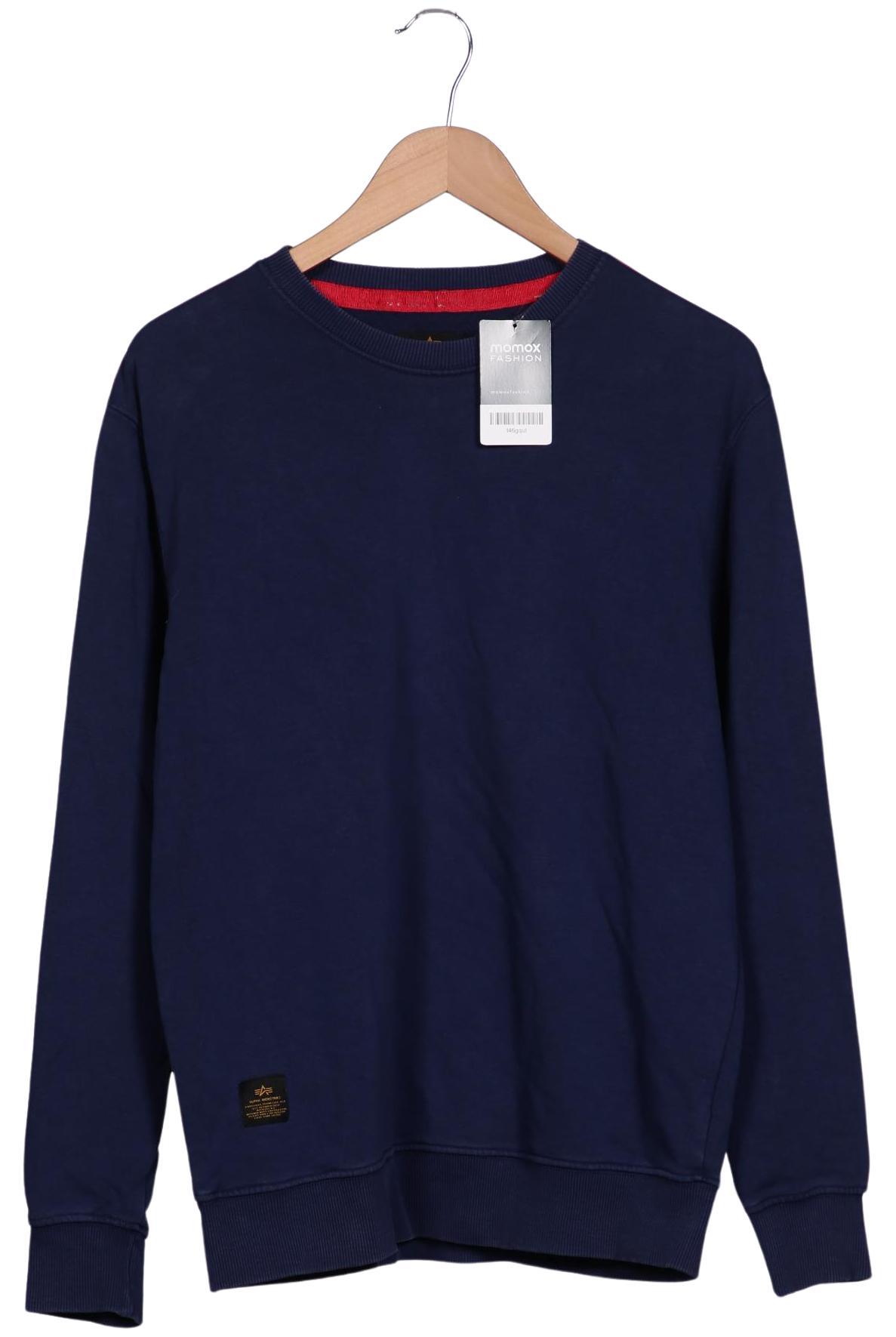 

Alpha industries Herren Sweatshirt, marineblau, Gr. 48