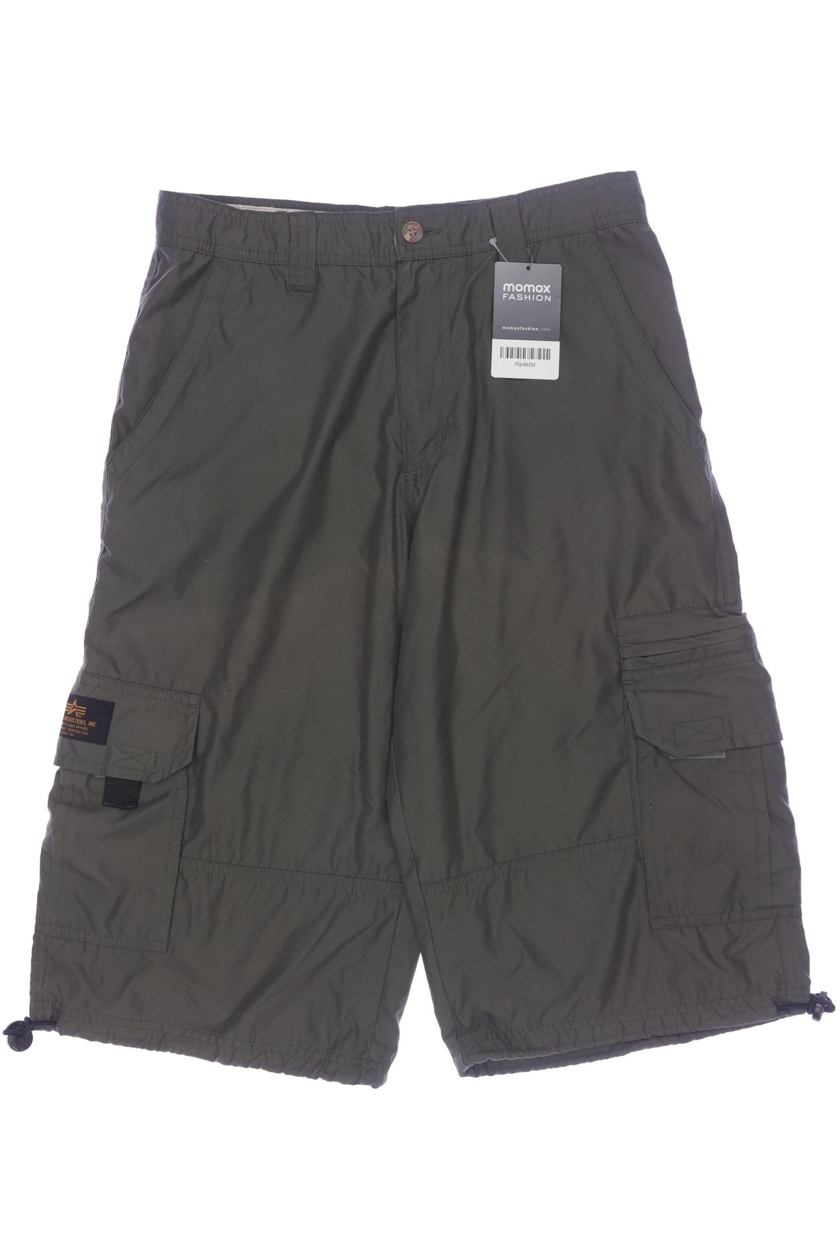 

Alpha industries Herren Shorts, grün, Gr. 29