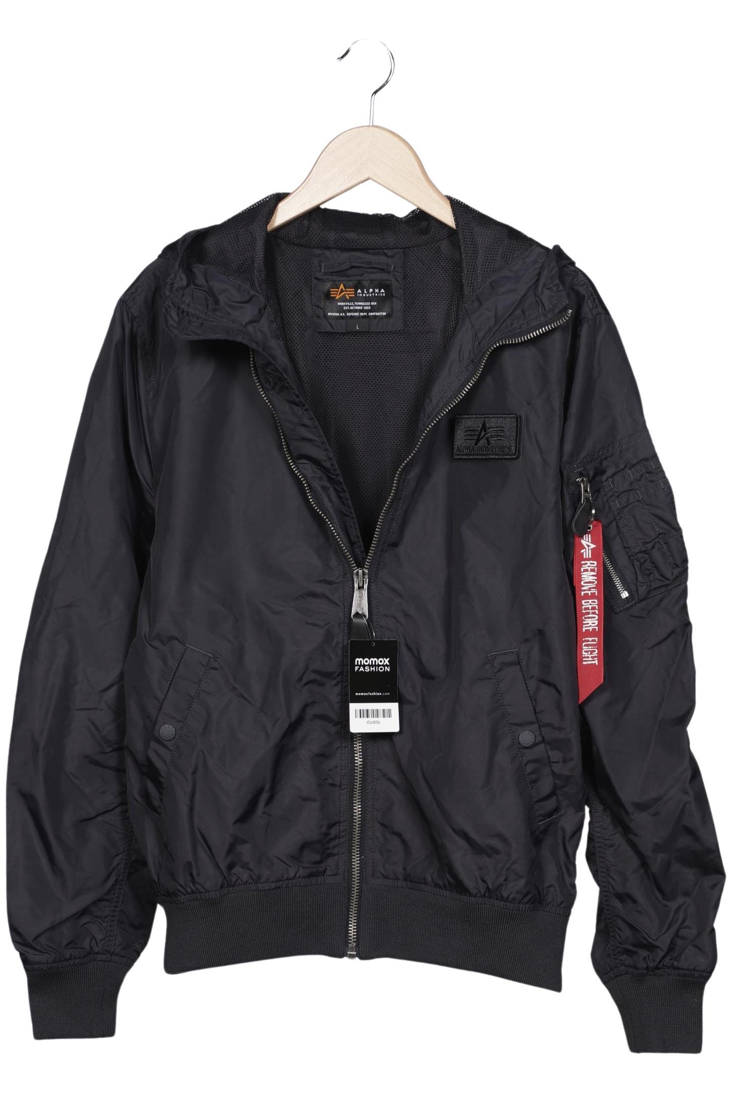 

Alpha industries Herren Jacke, schwarz, Gr. 52
