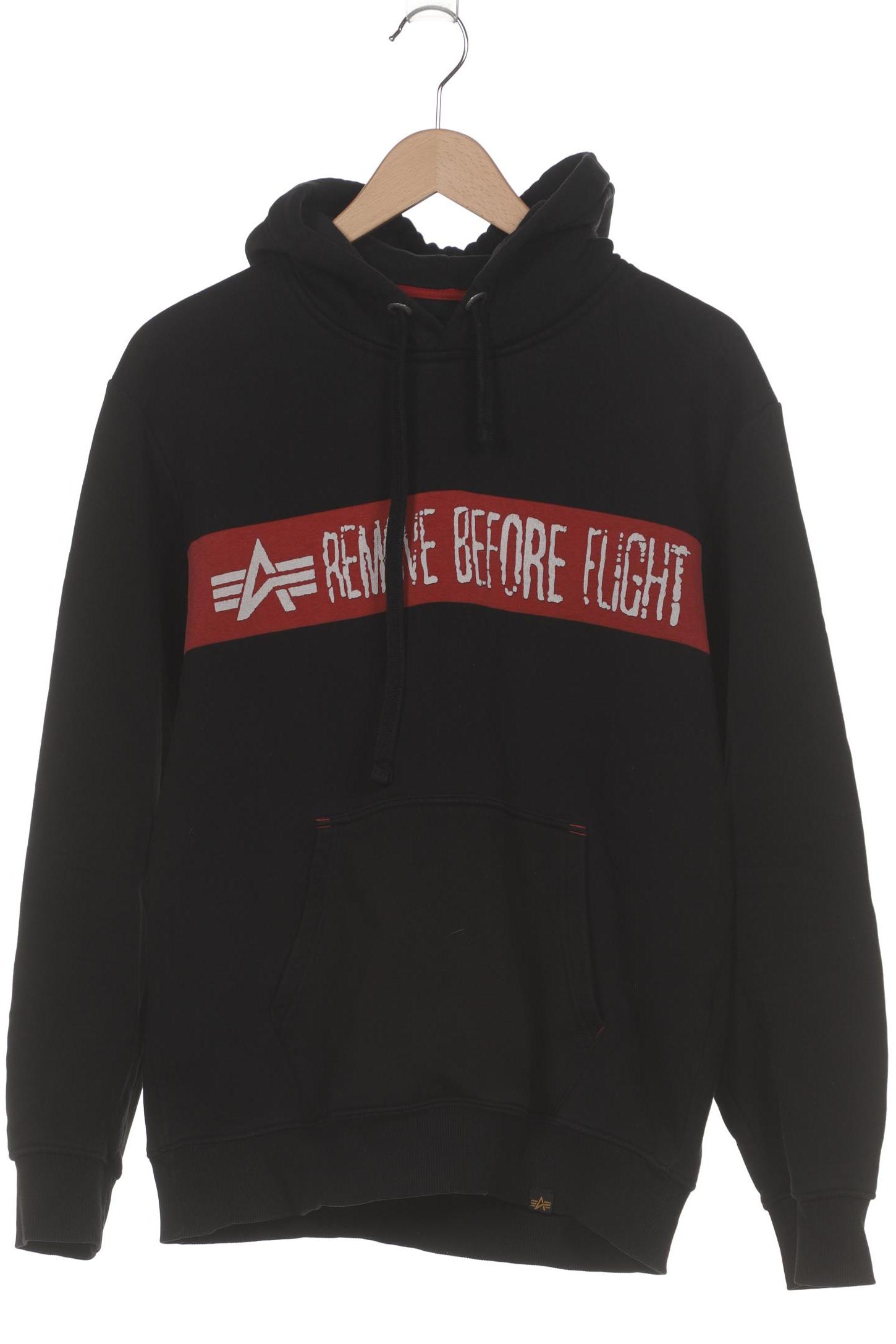 

Alpha industries Herren Kapuzenpullover, schwarz, Gr. 54