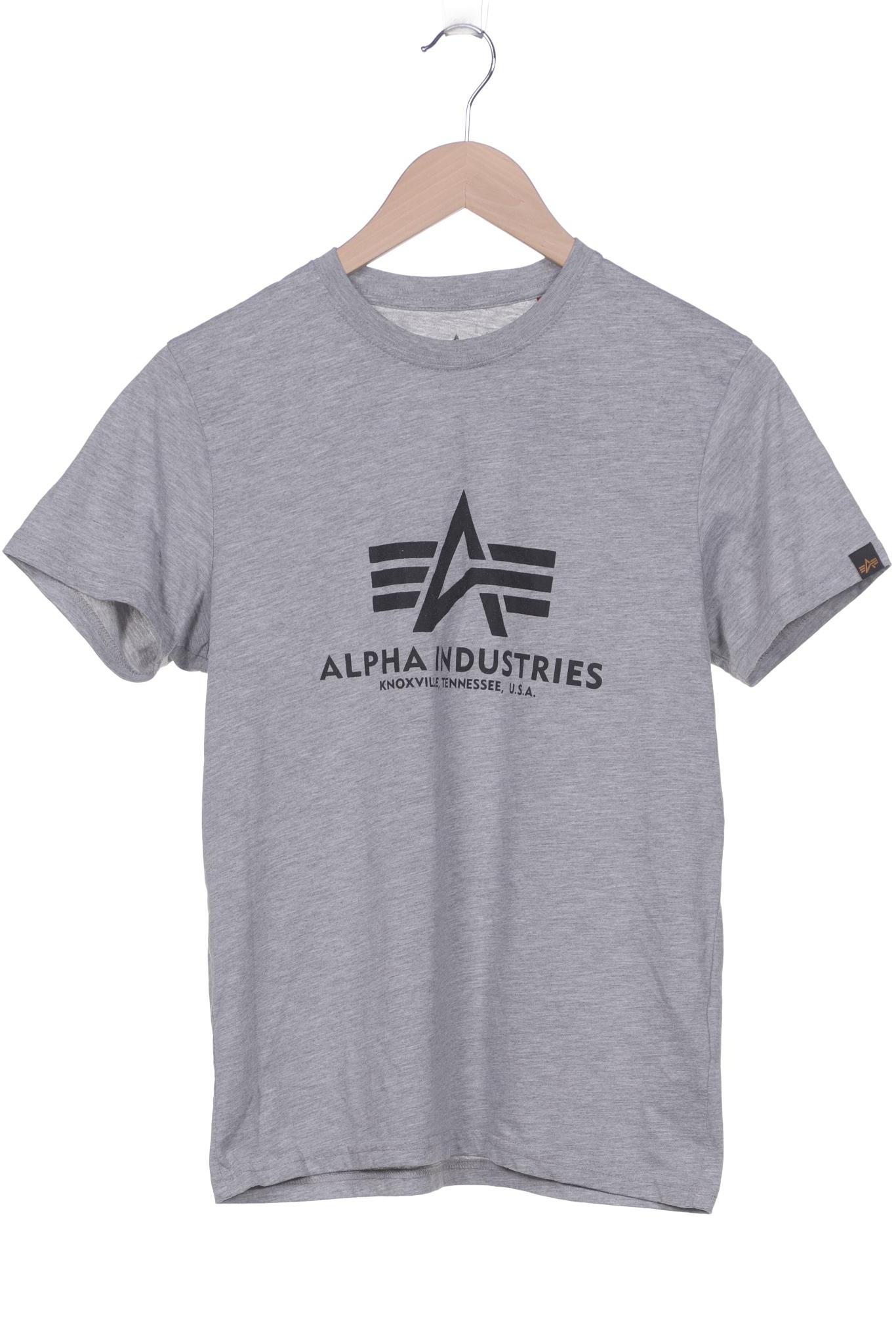 

Alpha industries Herren T-Shirt, grau, Gr. 46