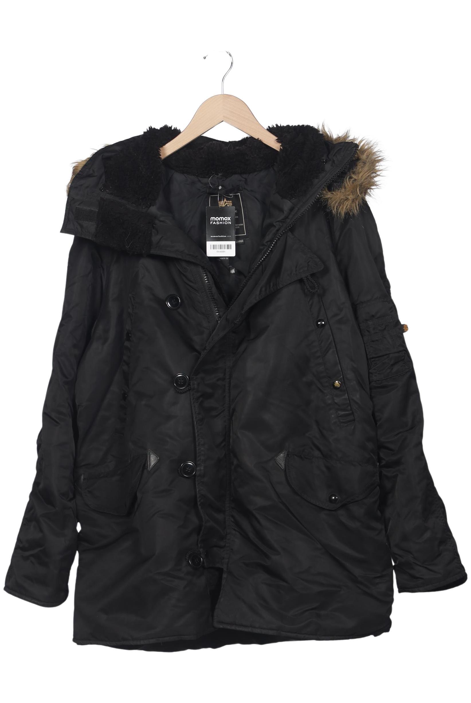 

Alpha industries Herren Jacke, schwarz, Gr. 54