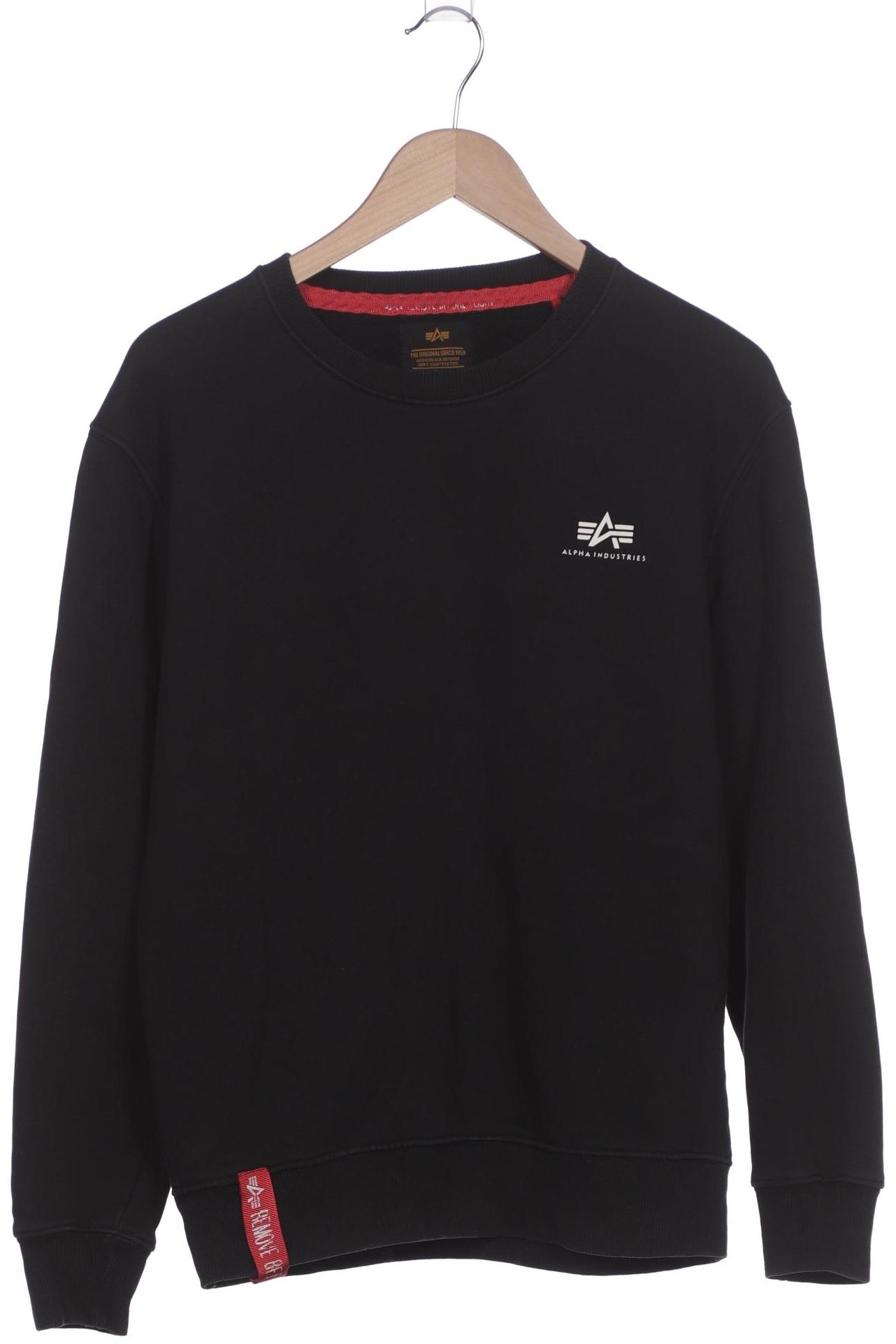 

Alpha industries Herren Sweatshirt, schwarz, Gr. 48