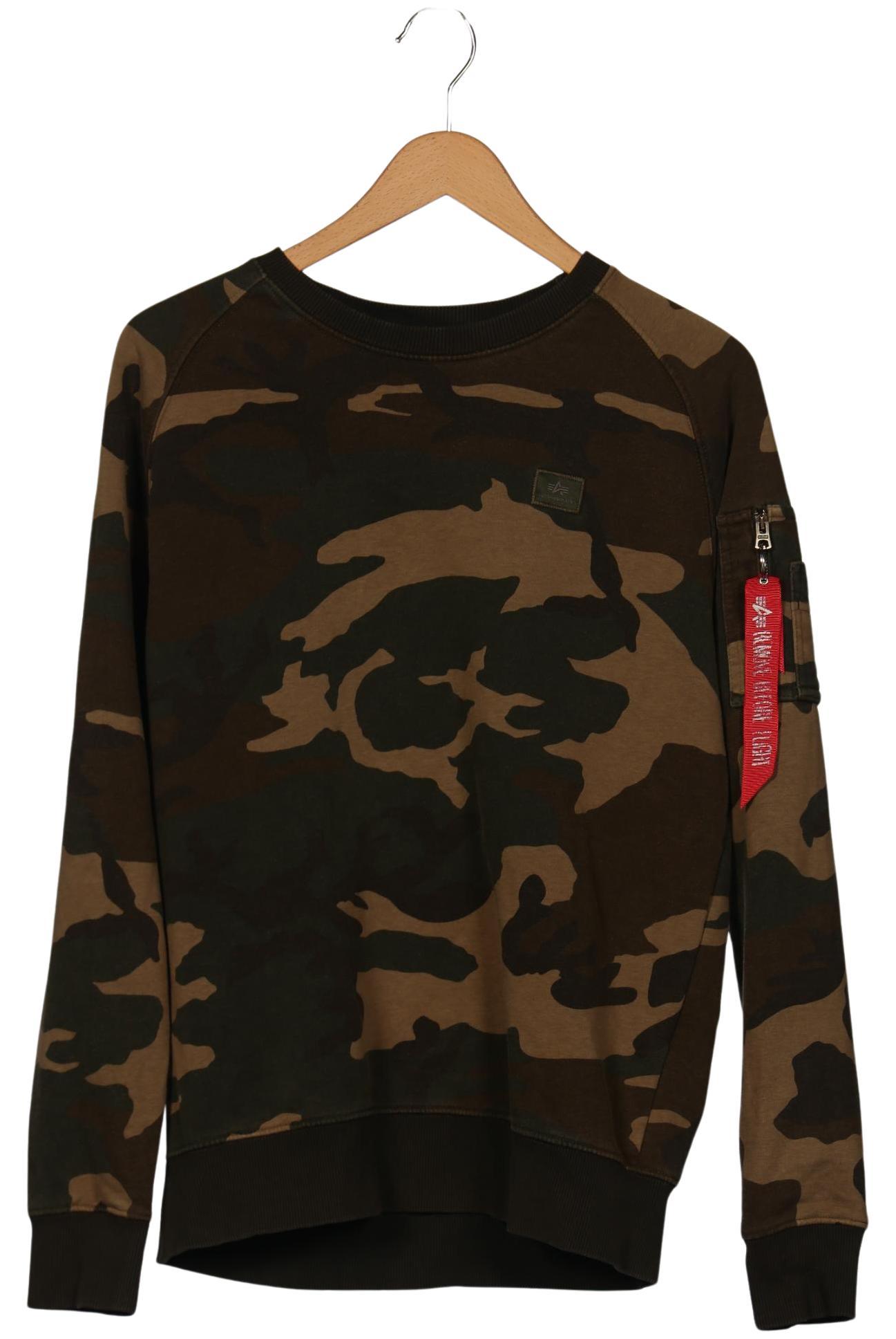 

Alpha industries Herren Sweatshirt, grün, Gr. 48