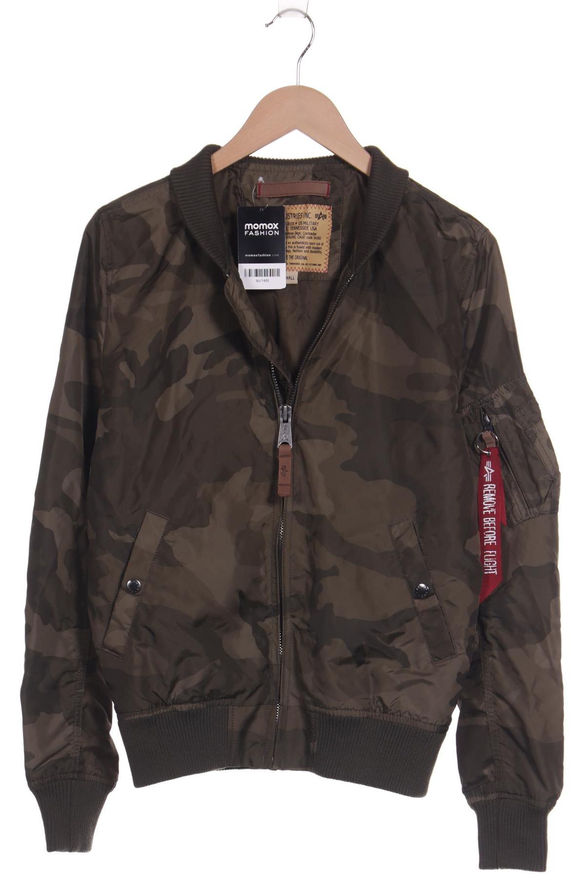 

Alpha industries Herren Jacke, grün, Gr. 46