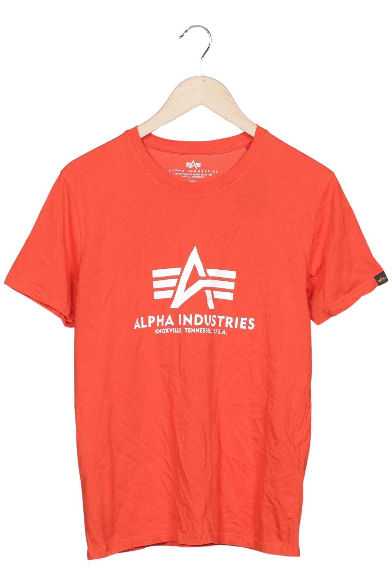 

Alpha industries Herren T-Shirt, rot, Gr. 48