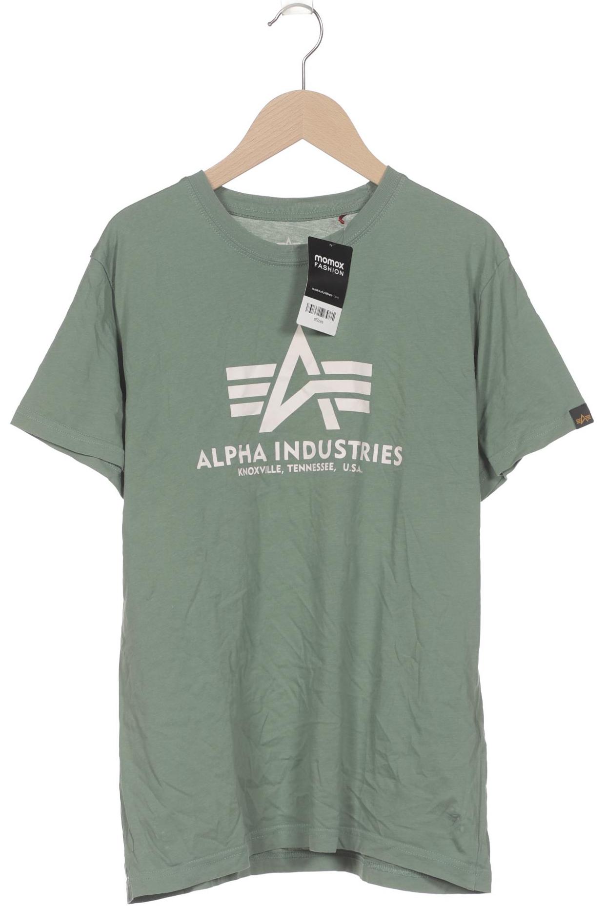 

Alpha industries Herren T-Shirt, grün, Gr. 48