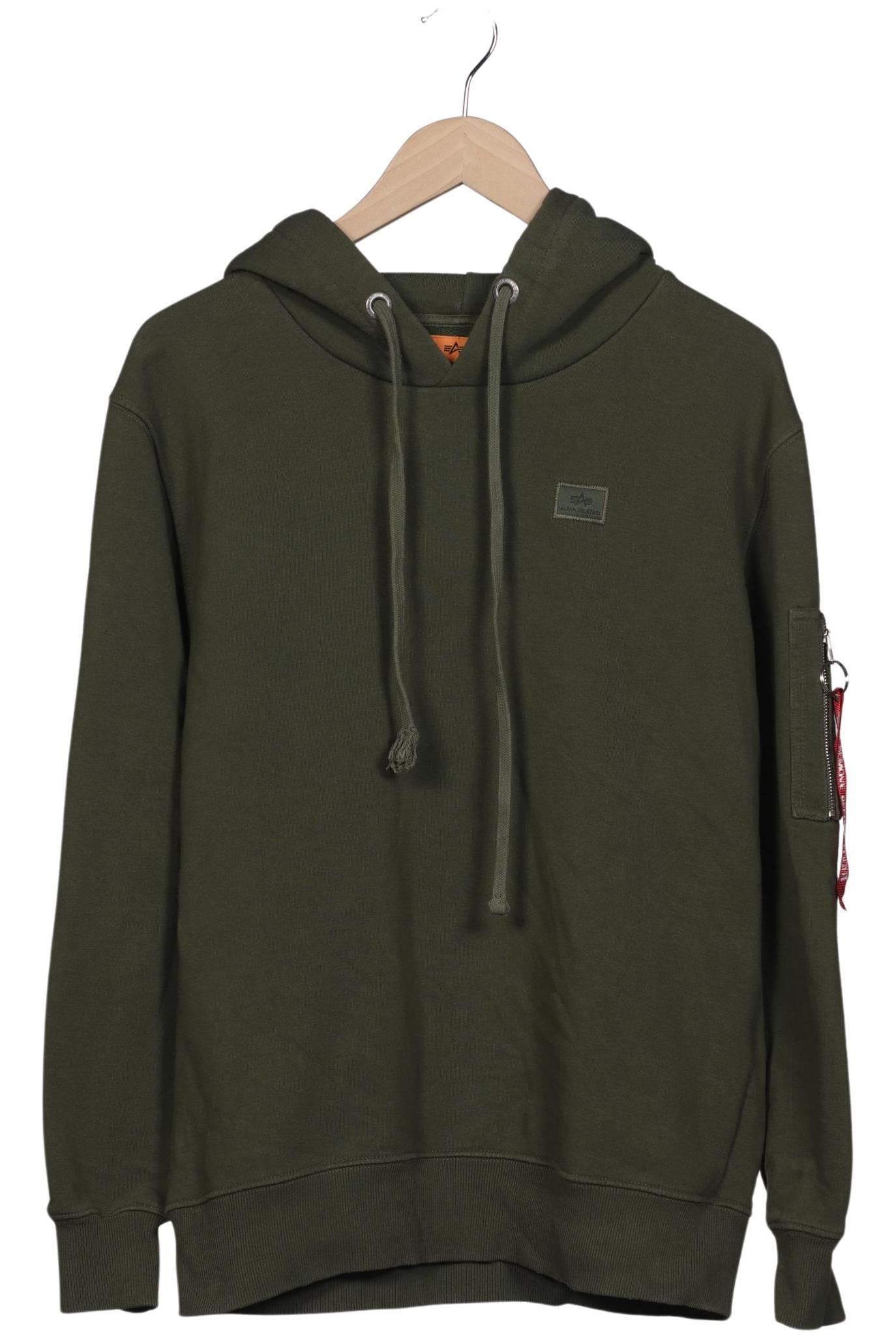 

Alpha industries Herren Kapuzenpullover, grün, Gr. 48