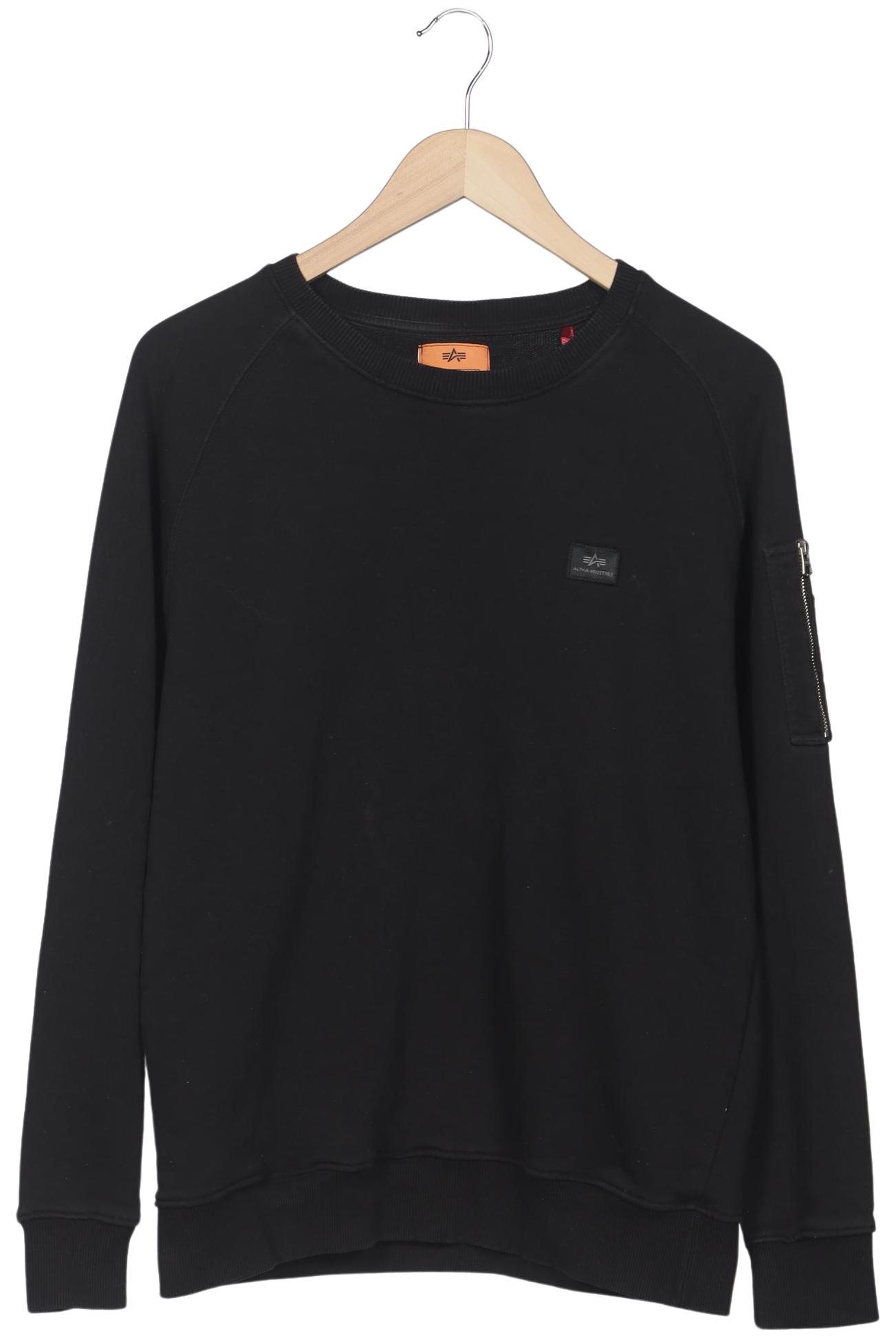 

Alpha industries Herren Sweatshirt, schwarz, Gr. 52
