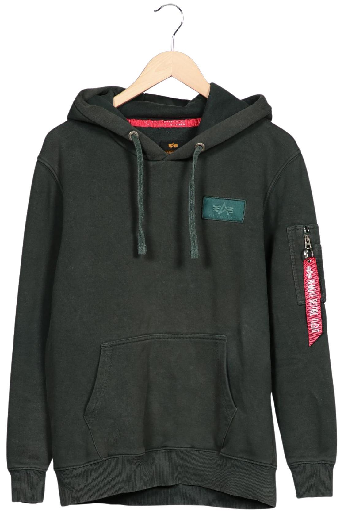 

Alpha industries Herren Kapuzenpullover, grün, Gr. 48