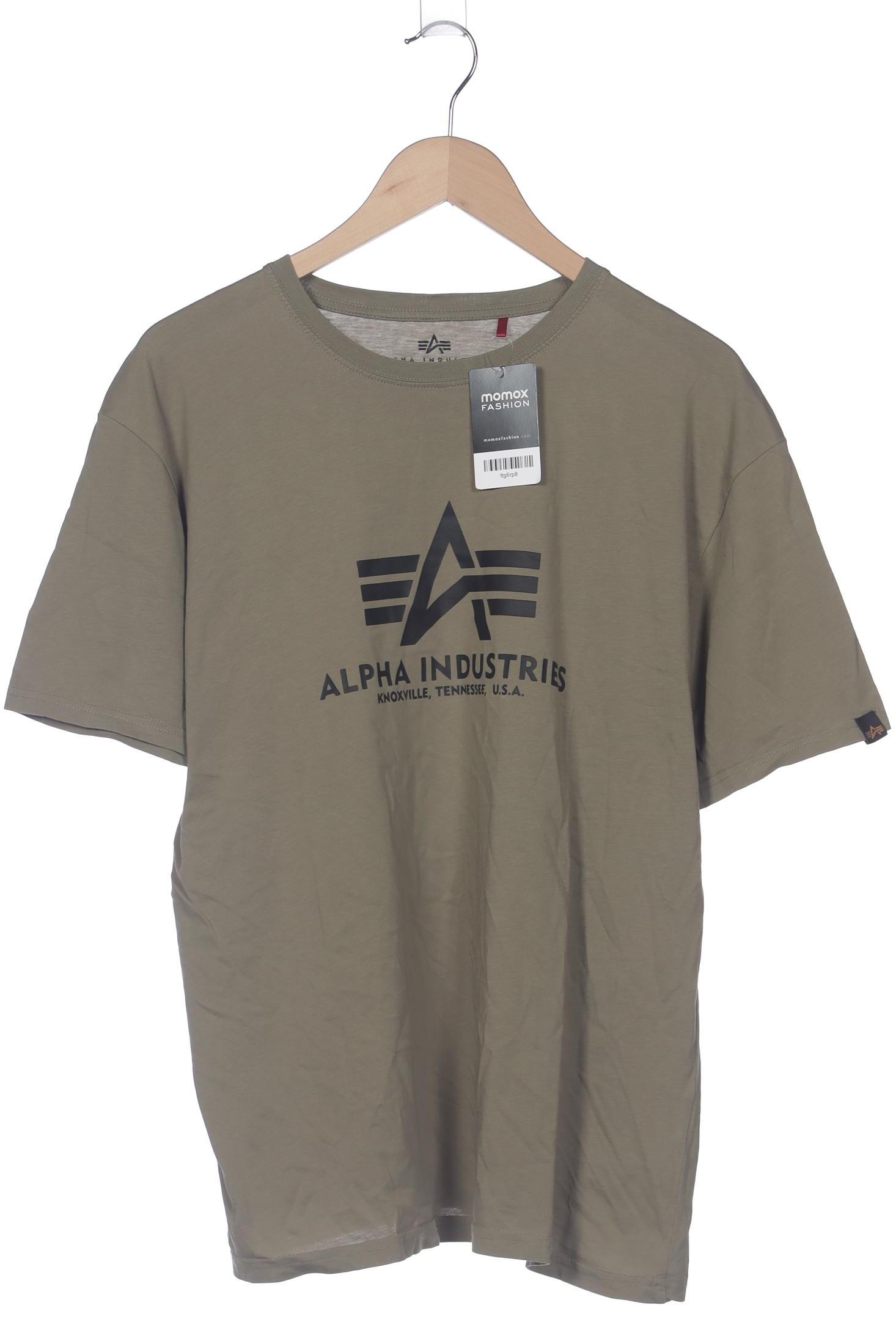 

Alpha industries Herren T-Shirt, grün, Gr. 56