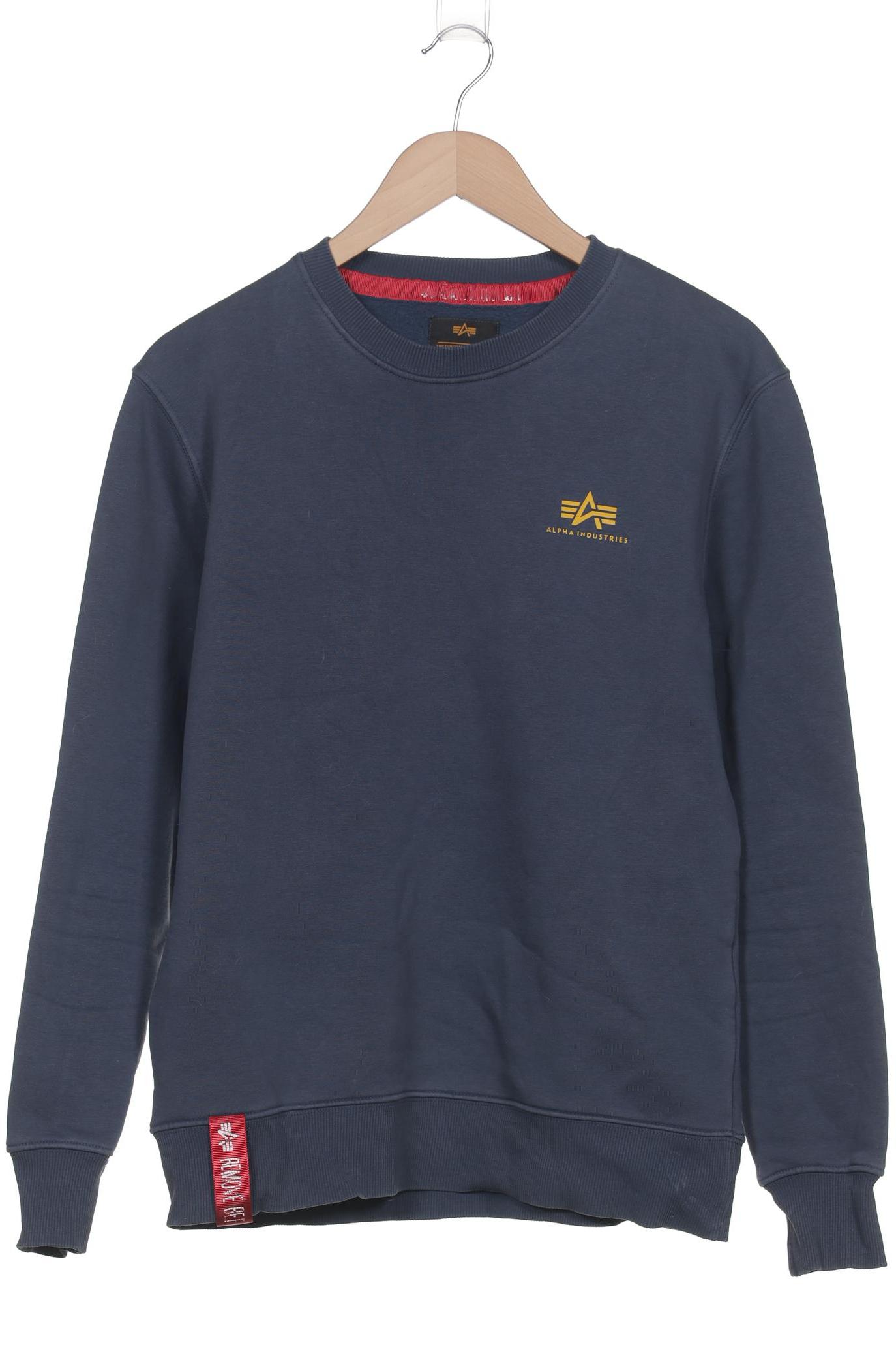 

Alpha industries Herren Sweatshirt, marineblau, Gr. 46