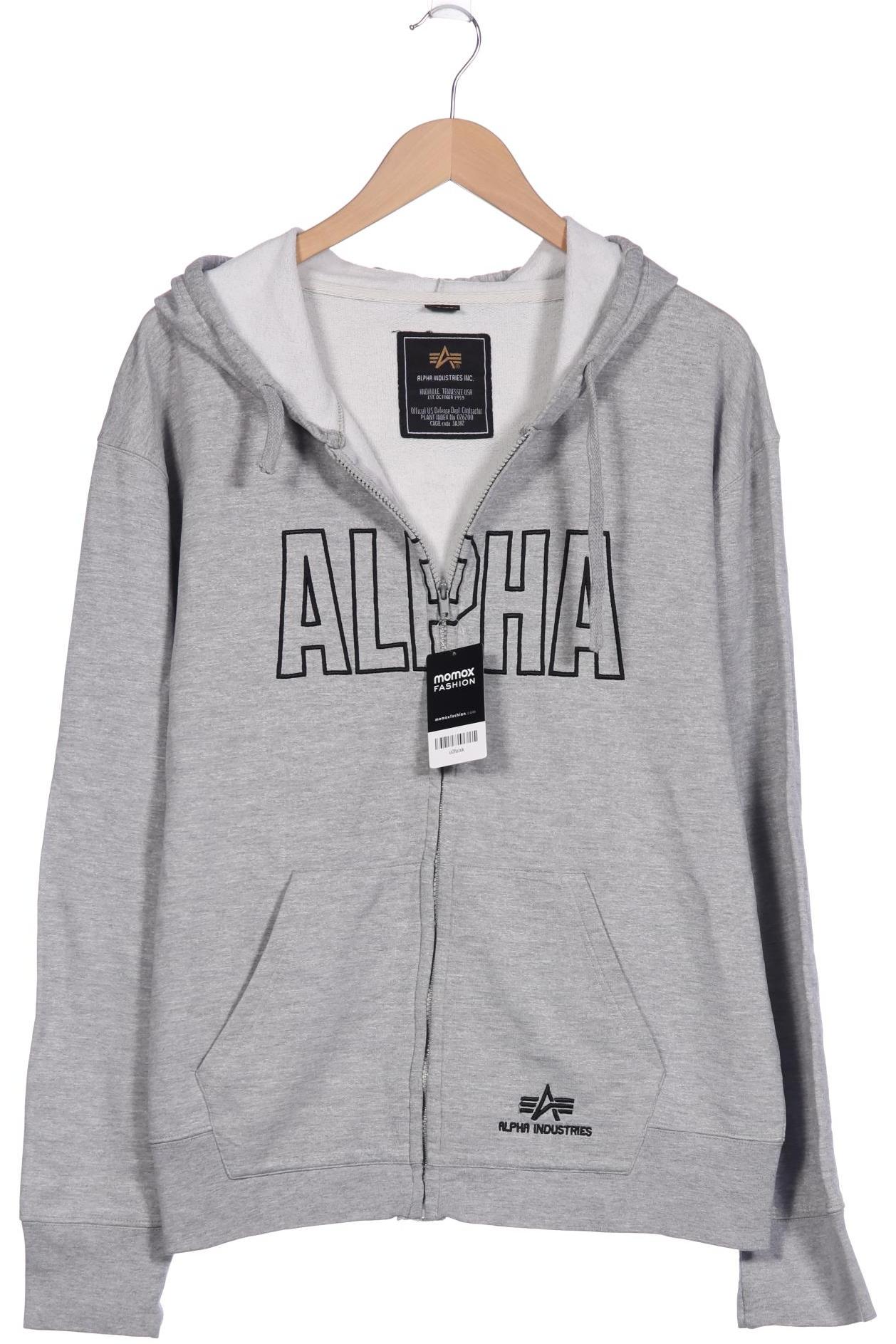 

Alpha industries Herren Kapuzenpullover, grau