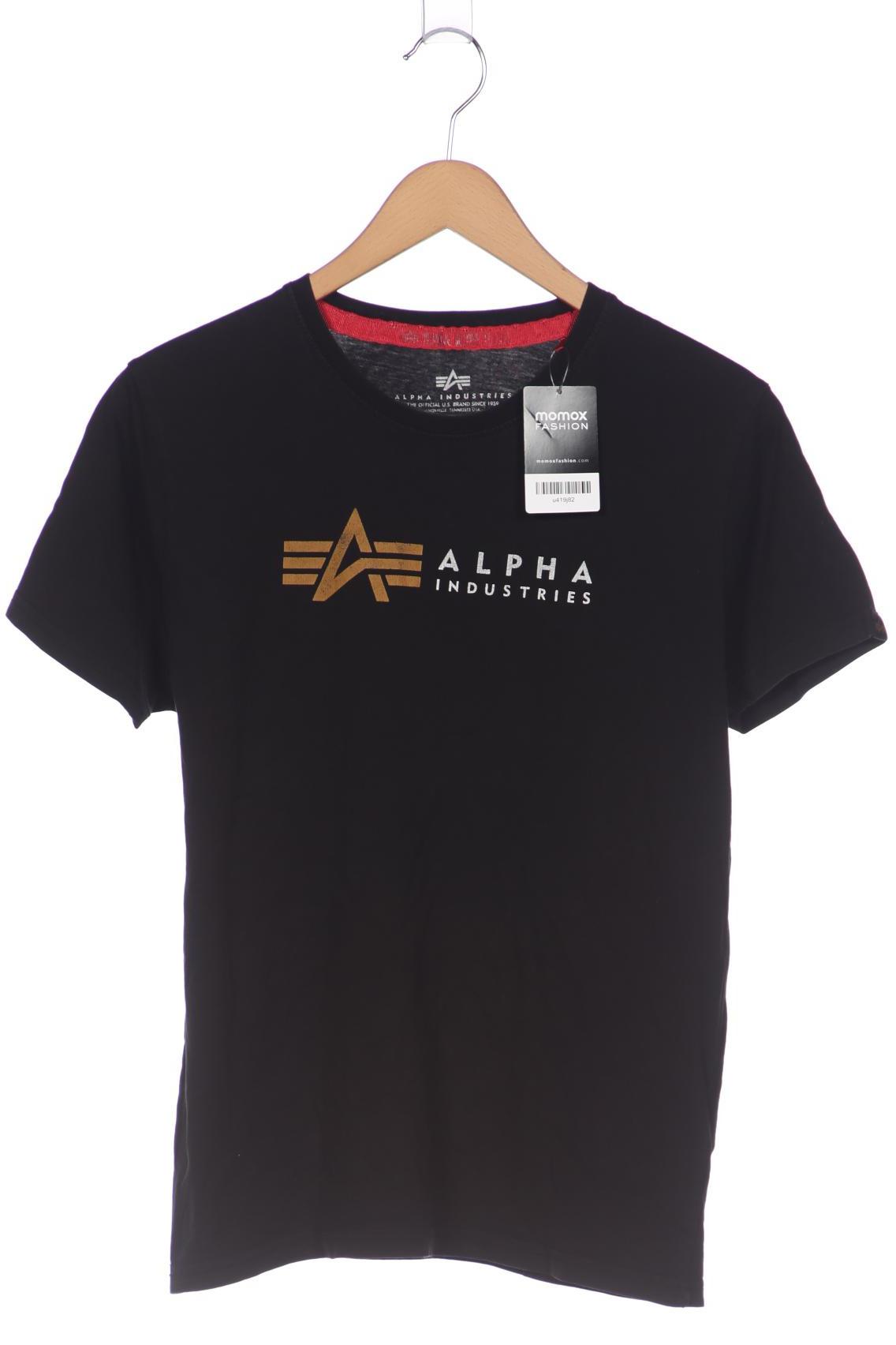 

Alpha industries Herren T-Shirt, schwarz, Gr. 48