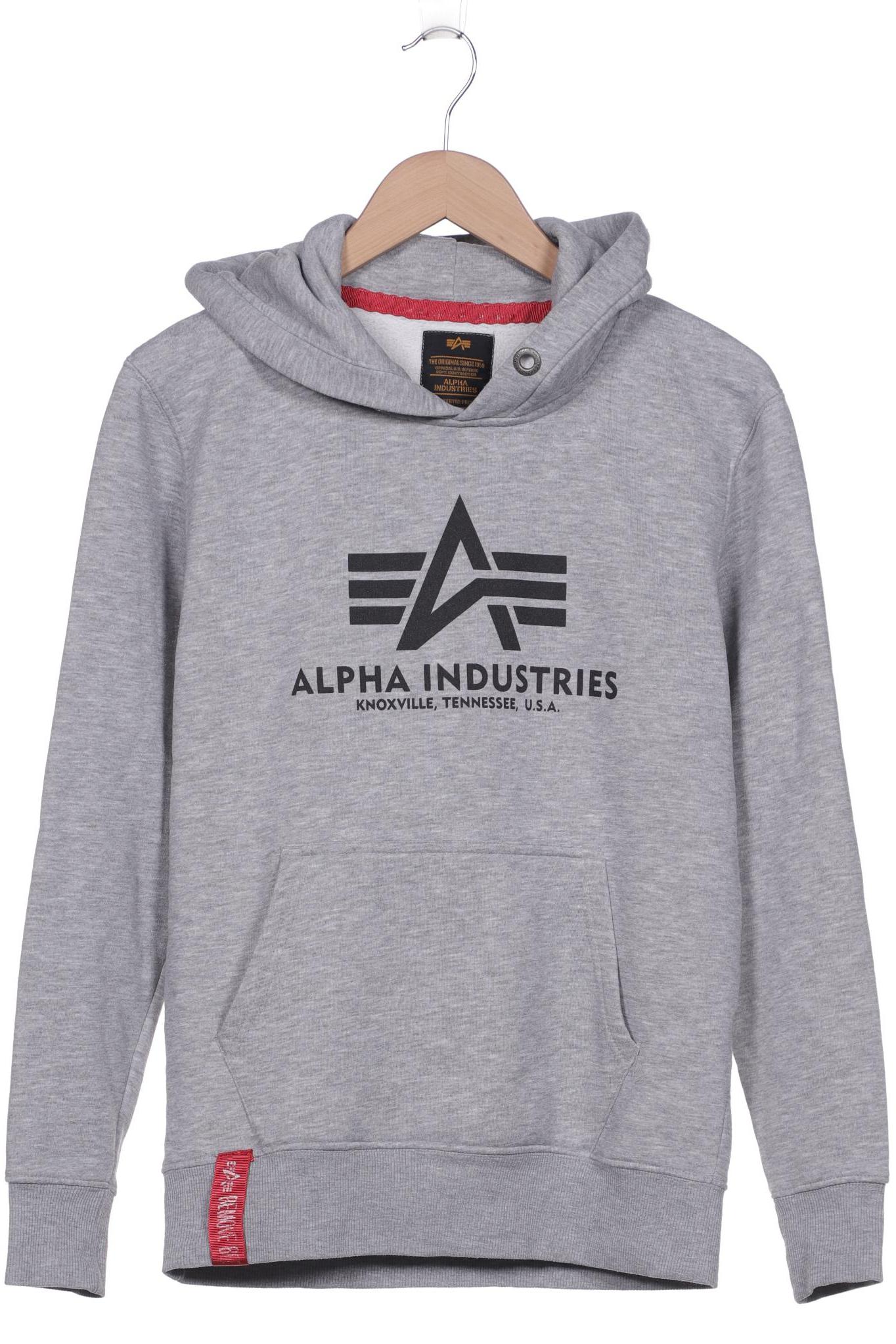 

Alpha industries Herren Kapuzenpullover, grau