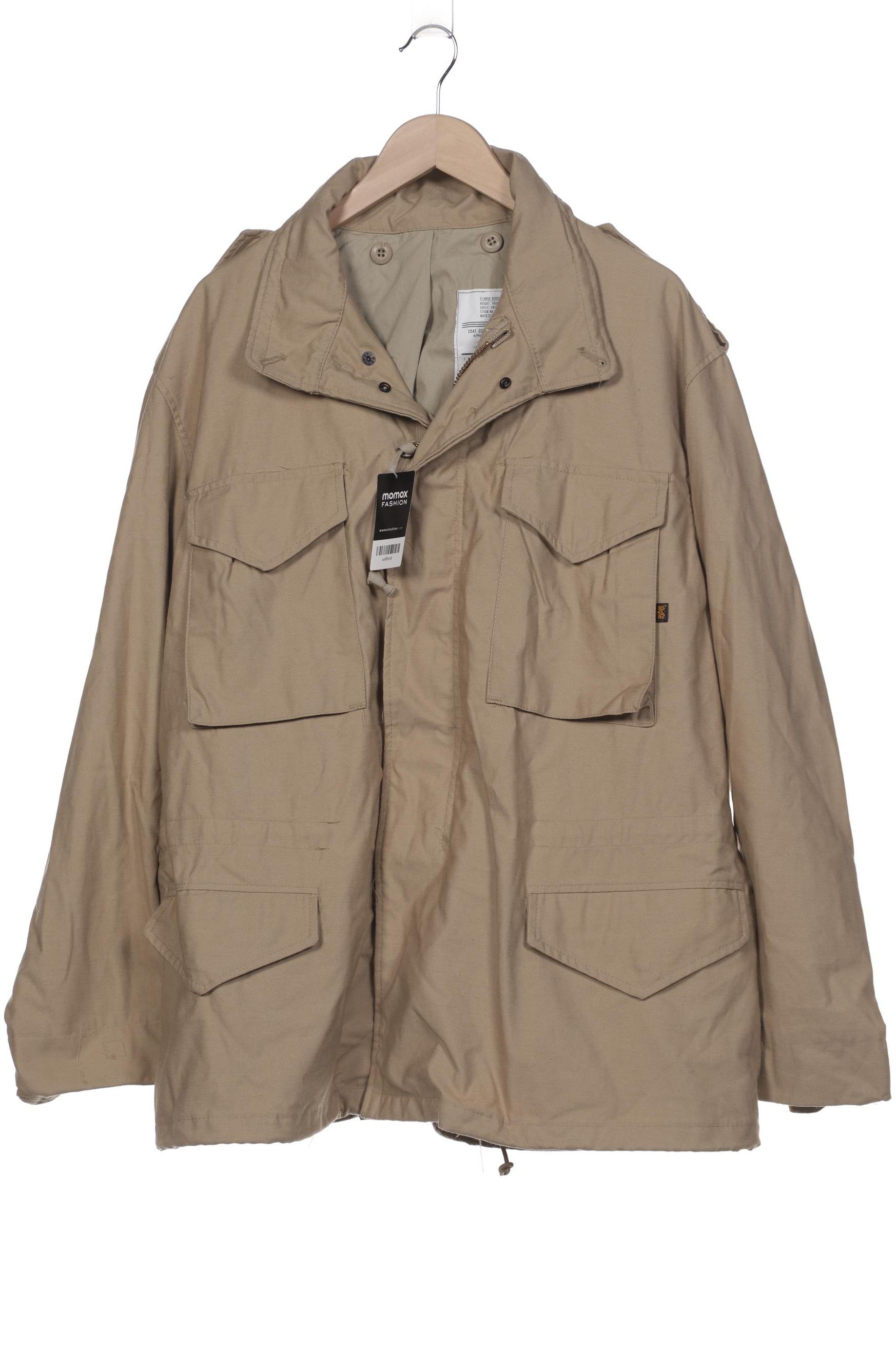

Alpha industries Herren Jacke, beige, Gr. 54