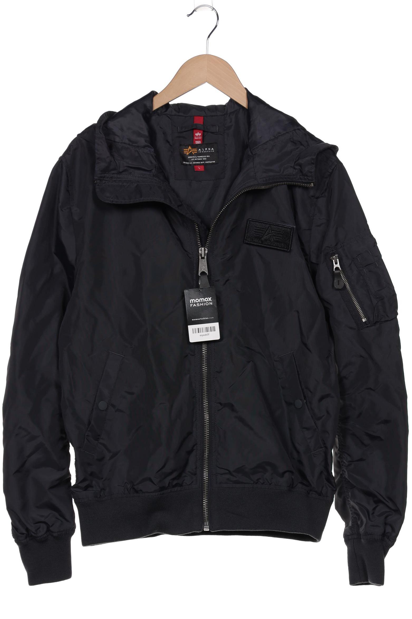 

Alpha industries Herren Jacke, marineblau, Gr. 52