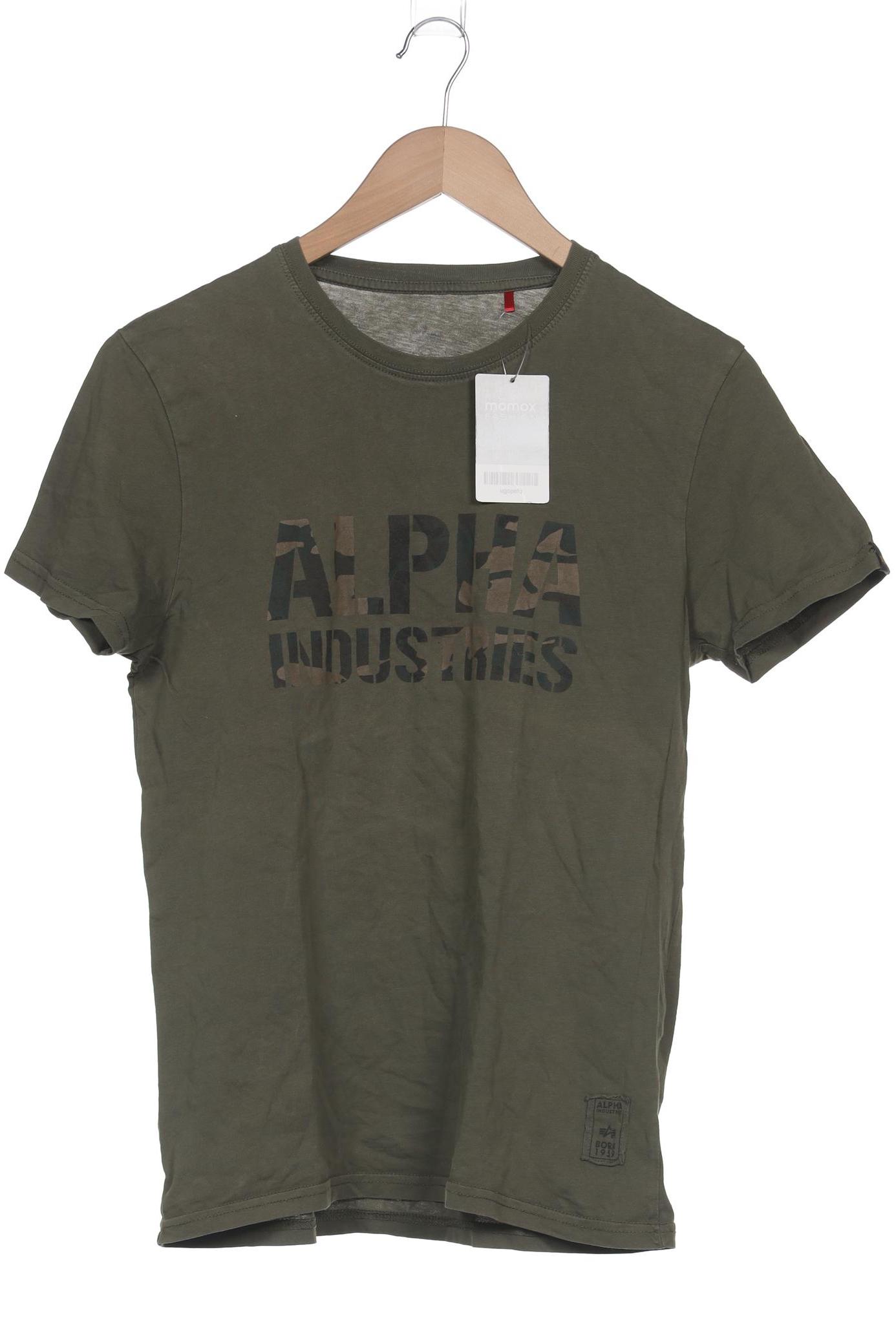 

Alpha industries Herren T-Shirt, grün, Gr. 46