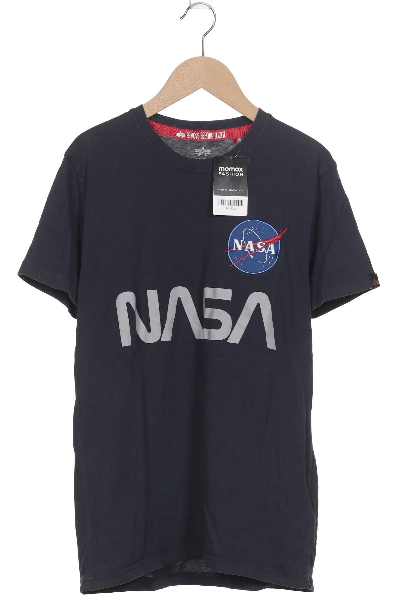

Alpha industries Herren T-Shirt, marineblau, Gr. 46