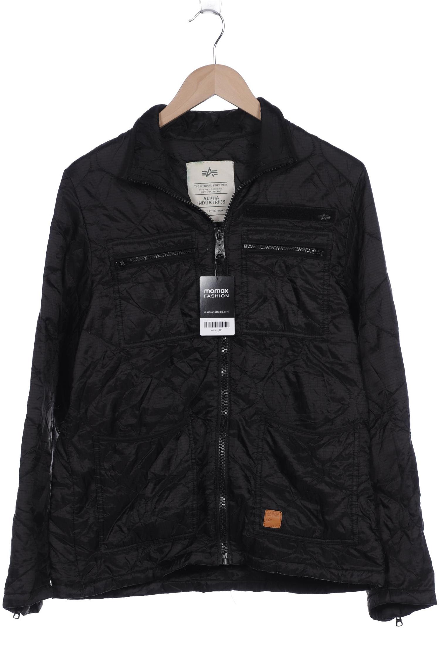 

Alpha industries Herren Jacke, schwarz, Gr. 48