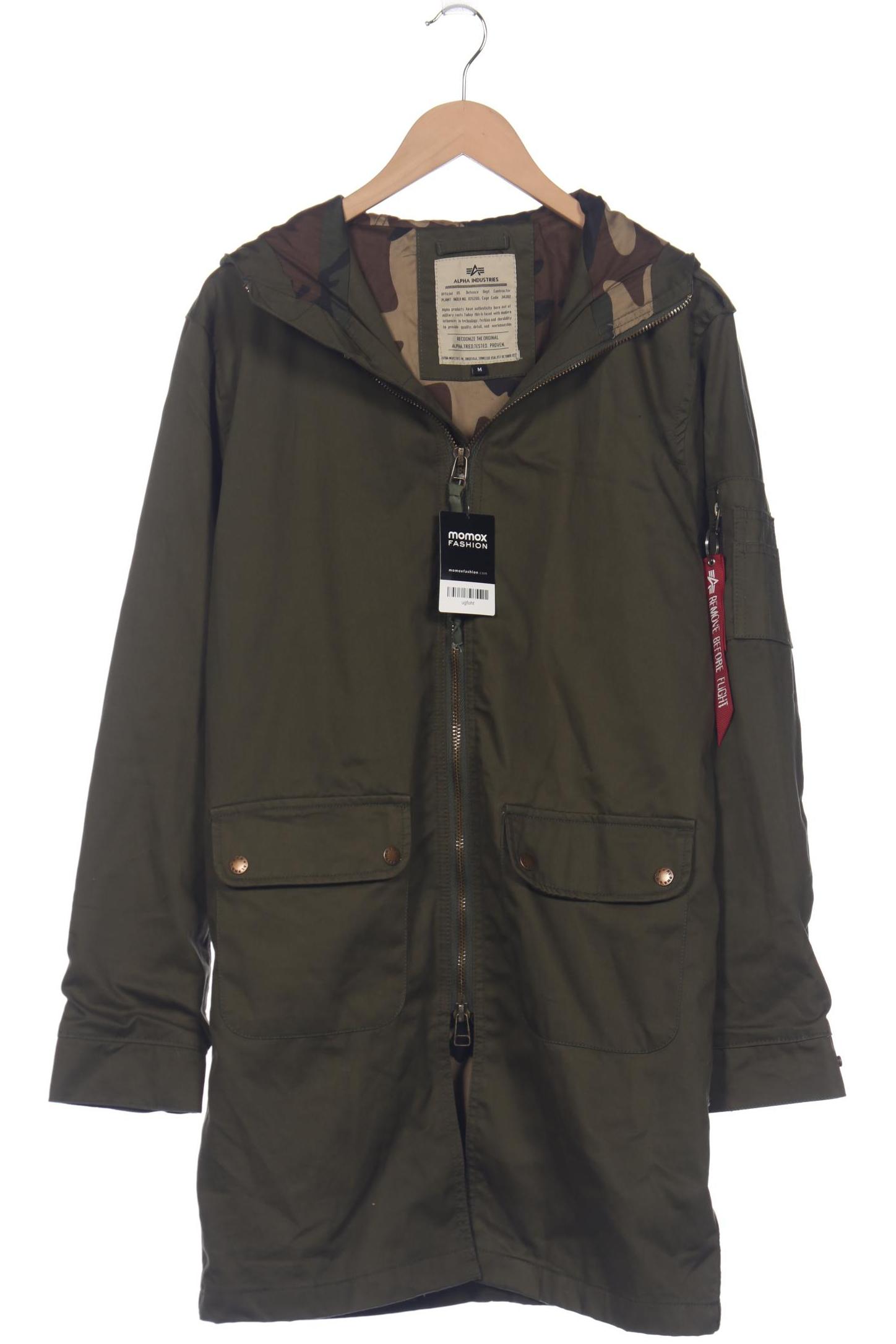 

Alpha industries Herren Mantel, grün, Gr. 48