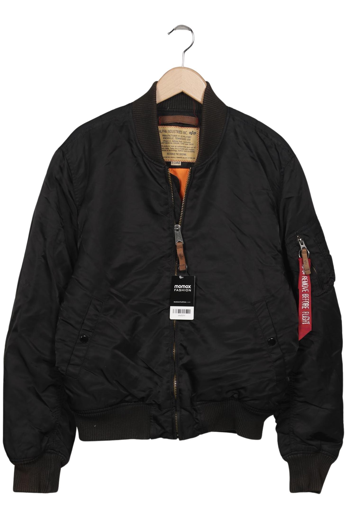 

Alpha industries Herren Jacke, schwarz, Gr. 54