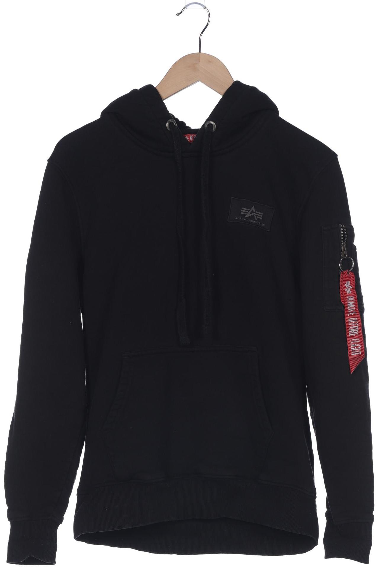 

Alpha industries Herren Kapuzenpullover, schwarz