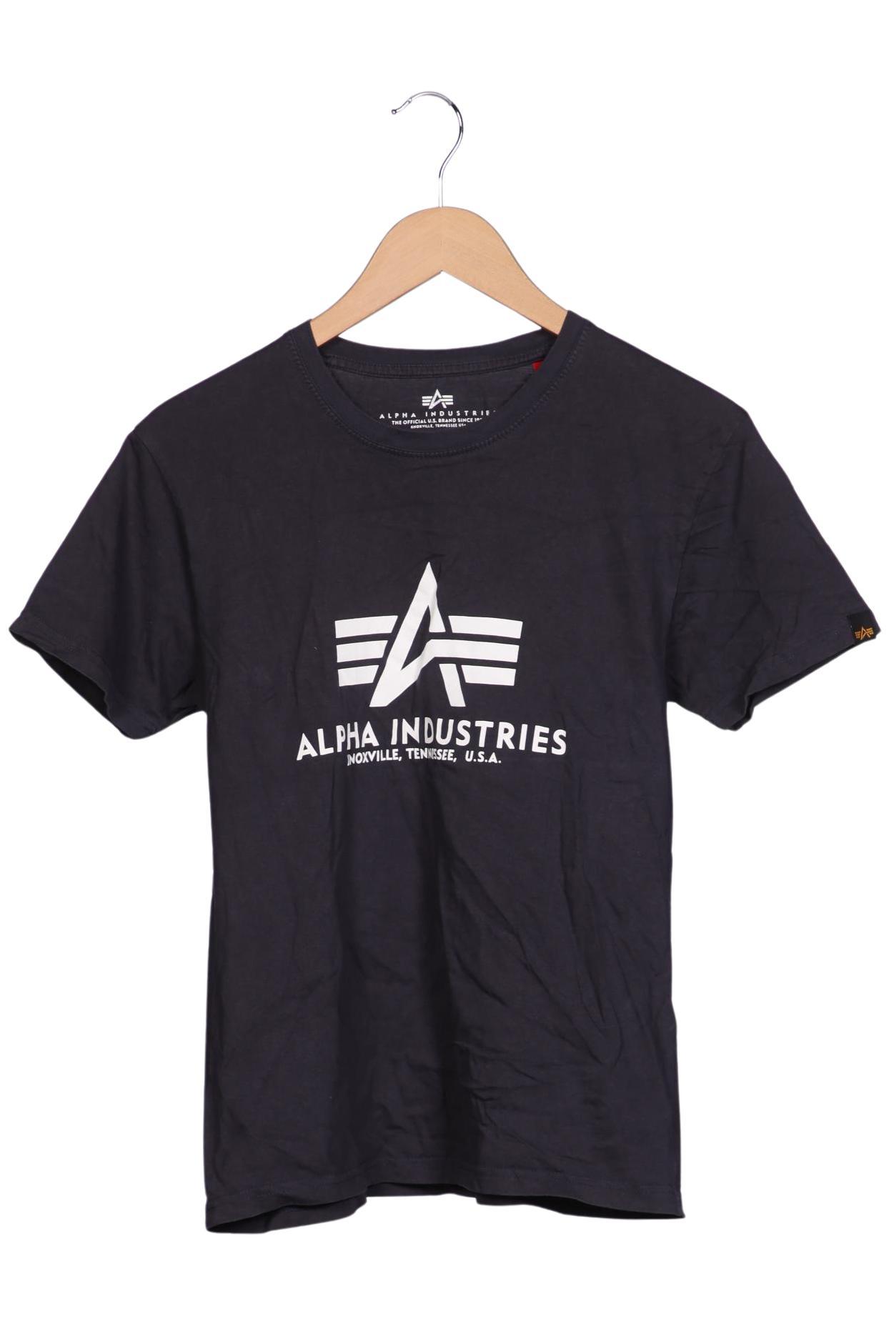 

Alpha industries Herren T-Shirt, marineblau, Gr. 48
