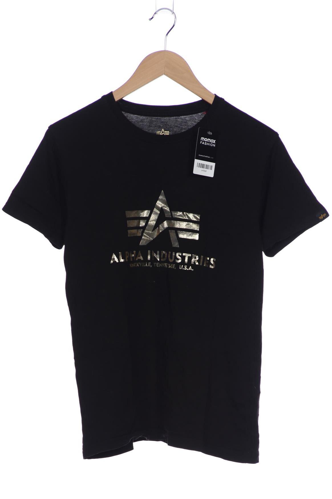 

Alpha industries Herren T-Shirt, schwarz, Gr. 46