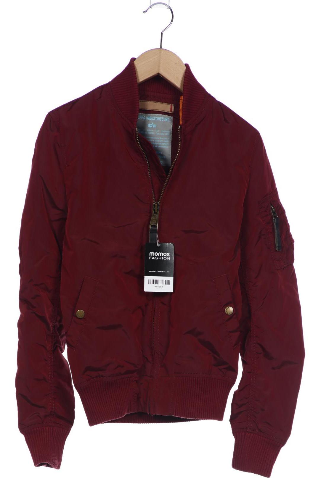 

Alpha industries Herren Jacke, bordeaux, Gr. 44