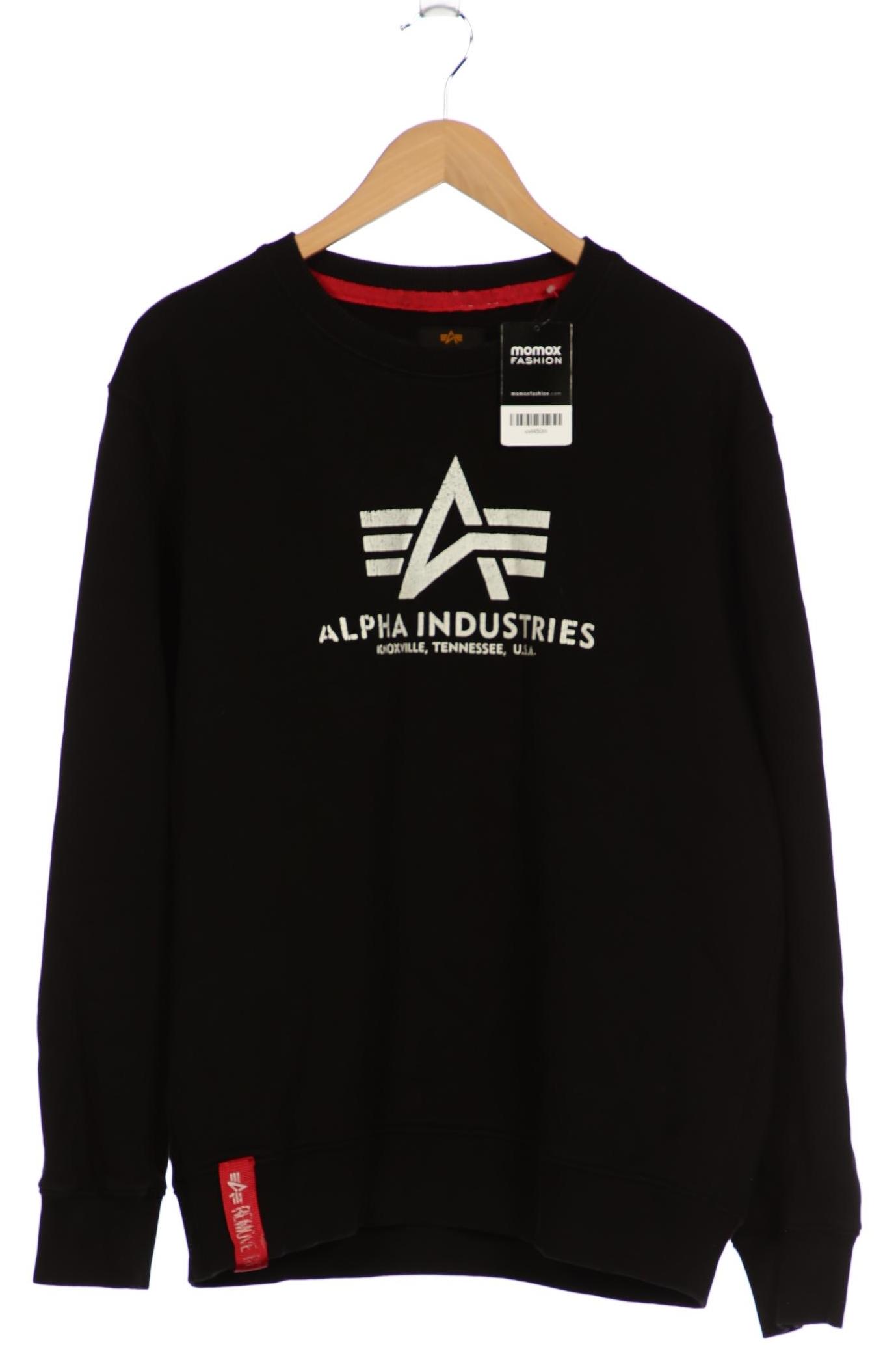 

Alpha industries Herren Sweatshirt, schwarz, Gr. 54