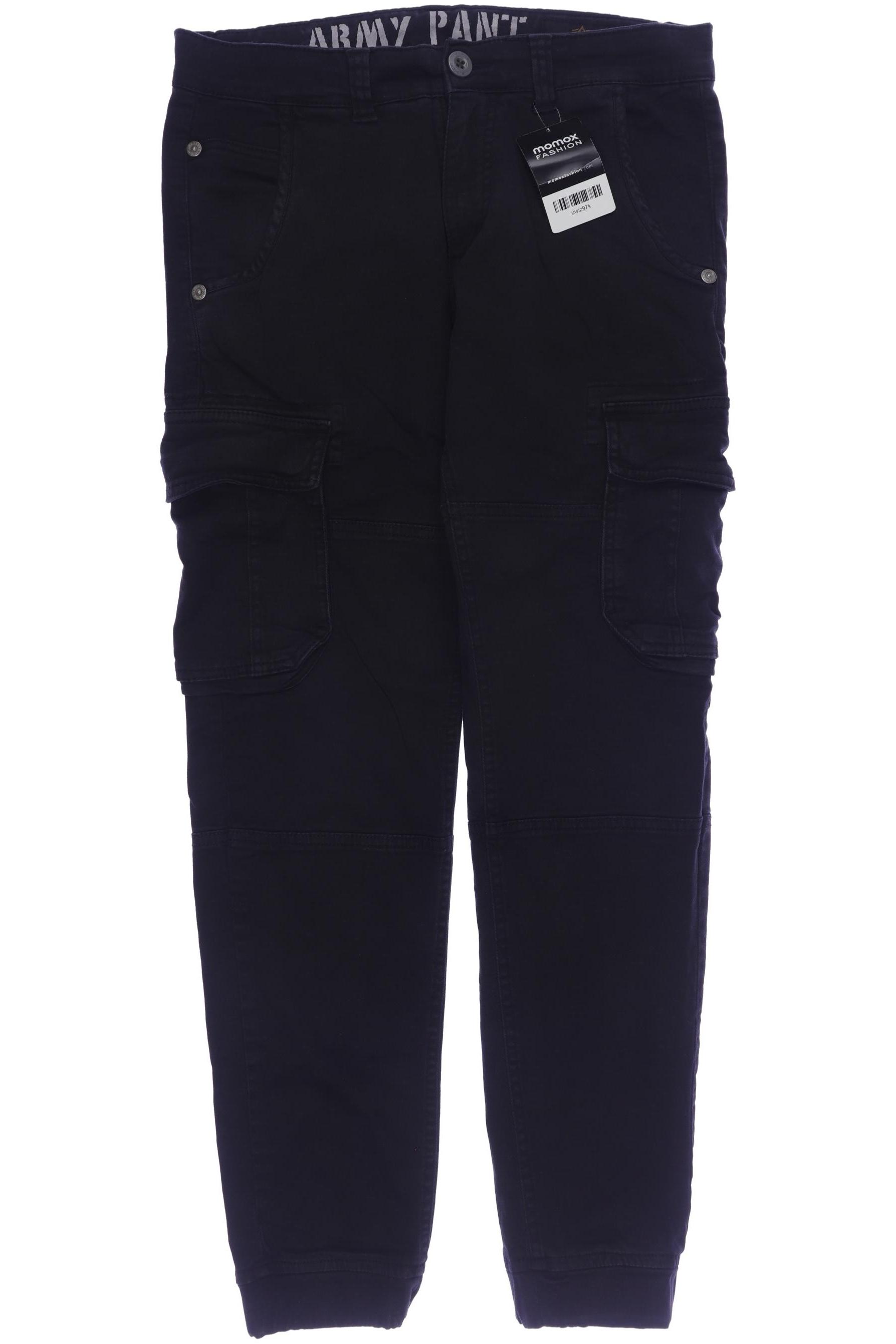 

Alpha industries Herren Stoffhose, schwarz, Gr. 30
