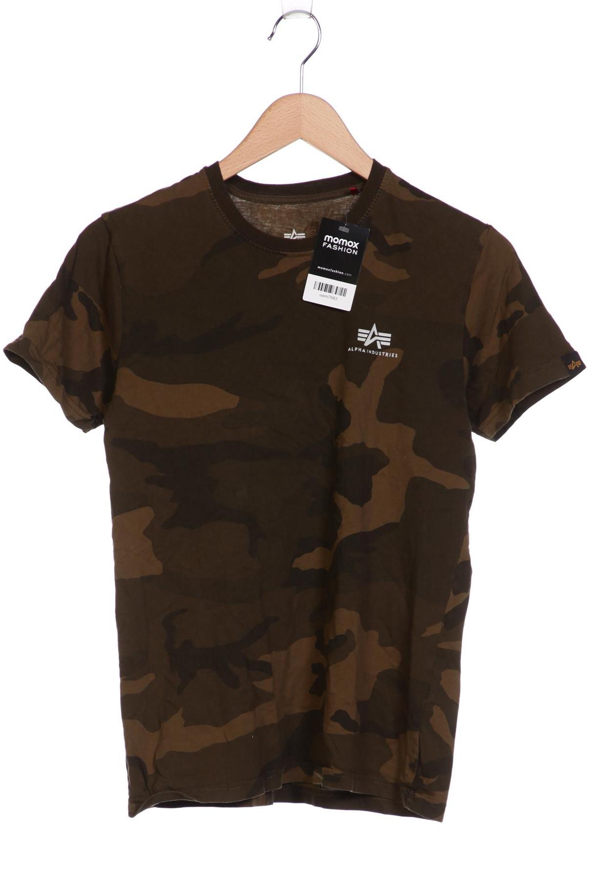

Alpha industries Herren T-Shirt, braun, Gr. 46