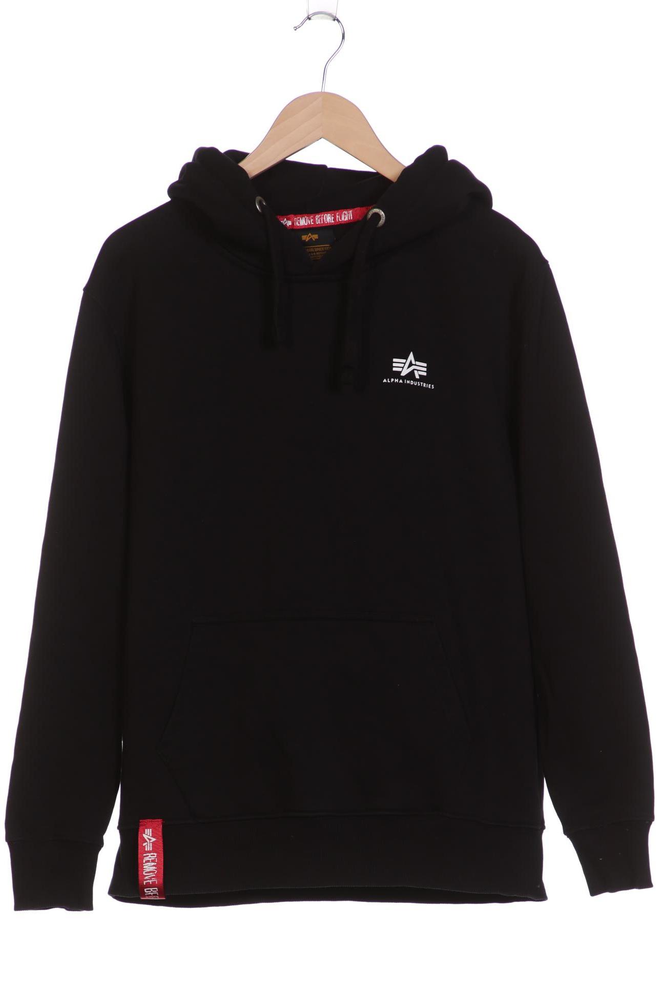 

Alpha industries Herren Kapuzenpullover, schwarz, Gr. 48