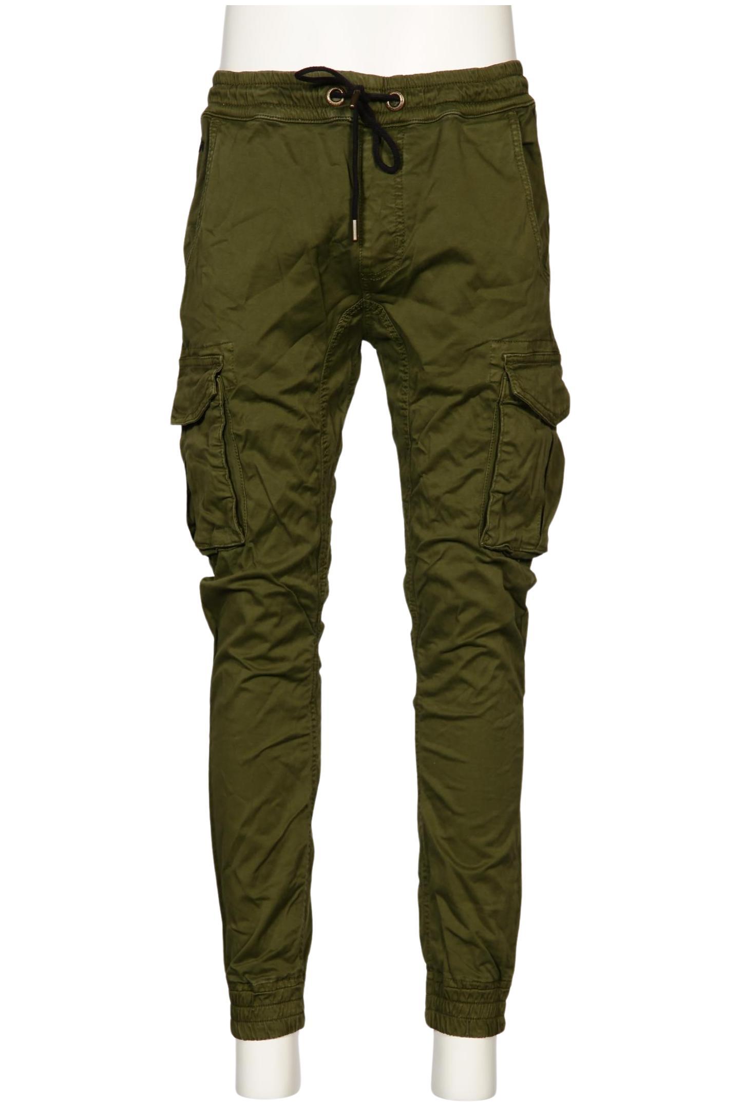 

Alpha industries Herren Stoffhose, grün, Gr. 0