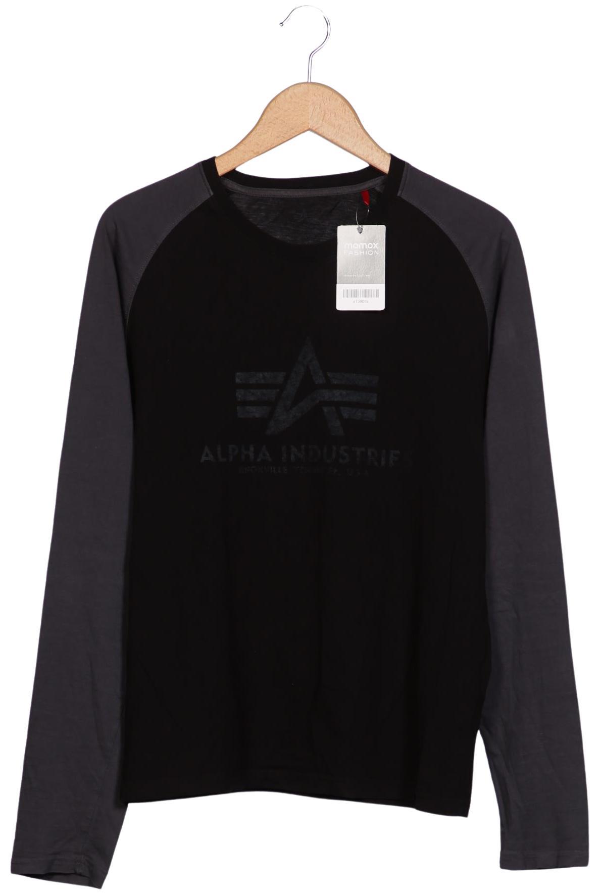 Thumbnail - Alpha industries Herren Langarmshirt, mehrfarbig, Gr. 48