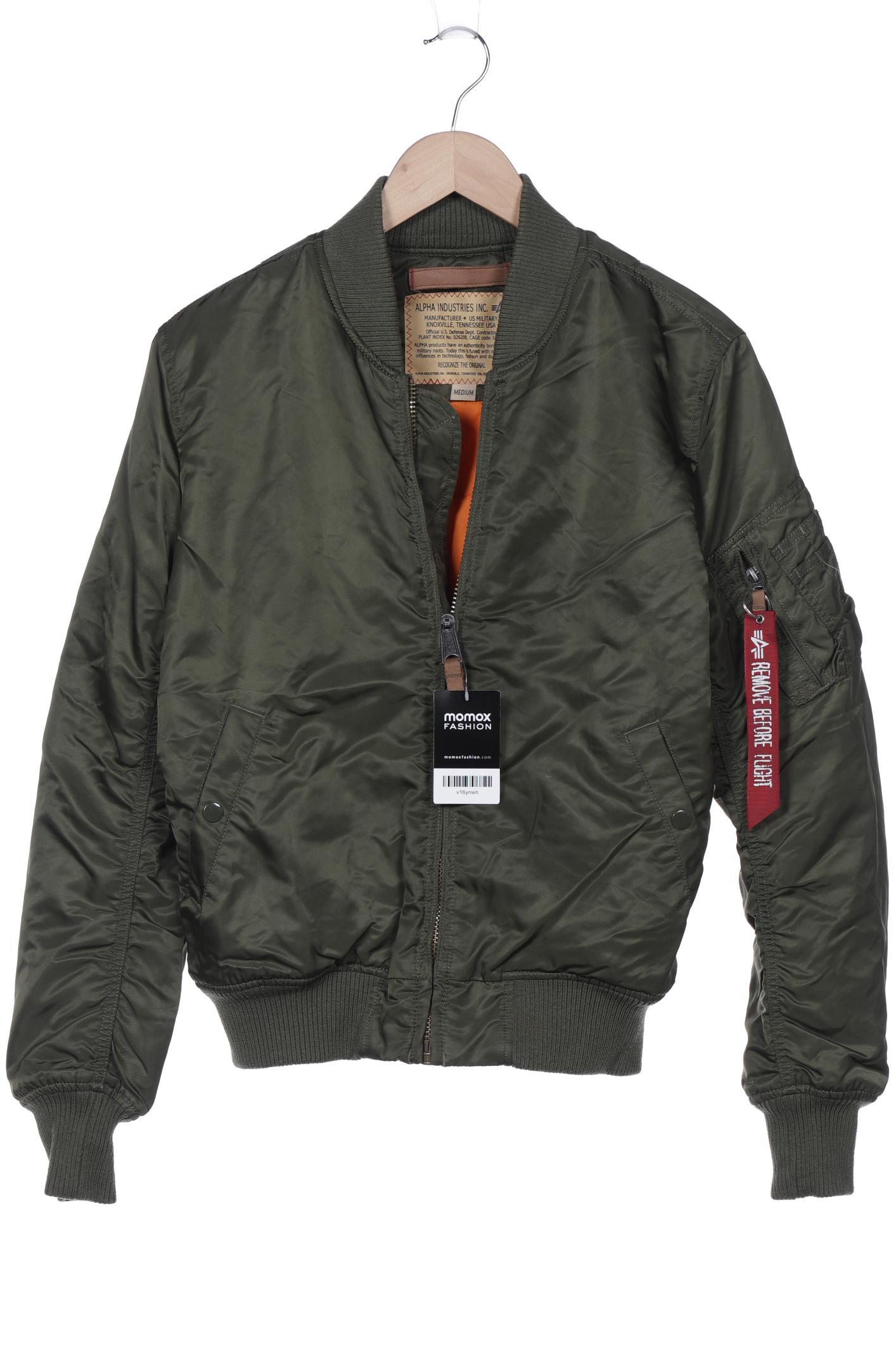 

Alpha industries Herren Jacke, grün, Gr. 48