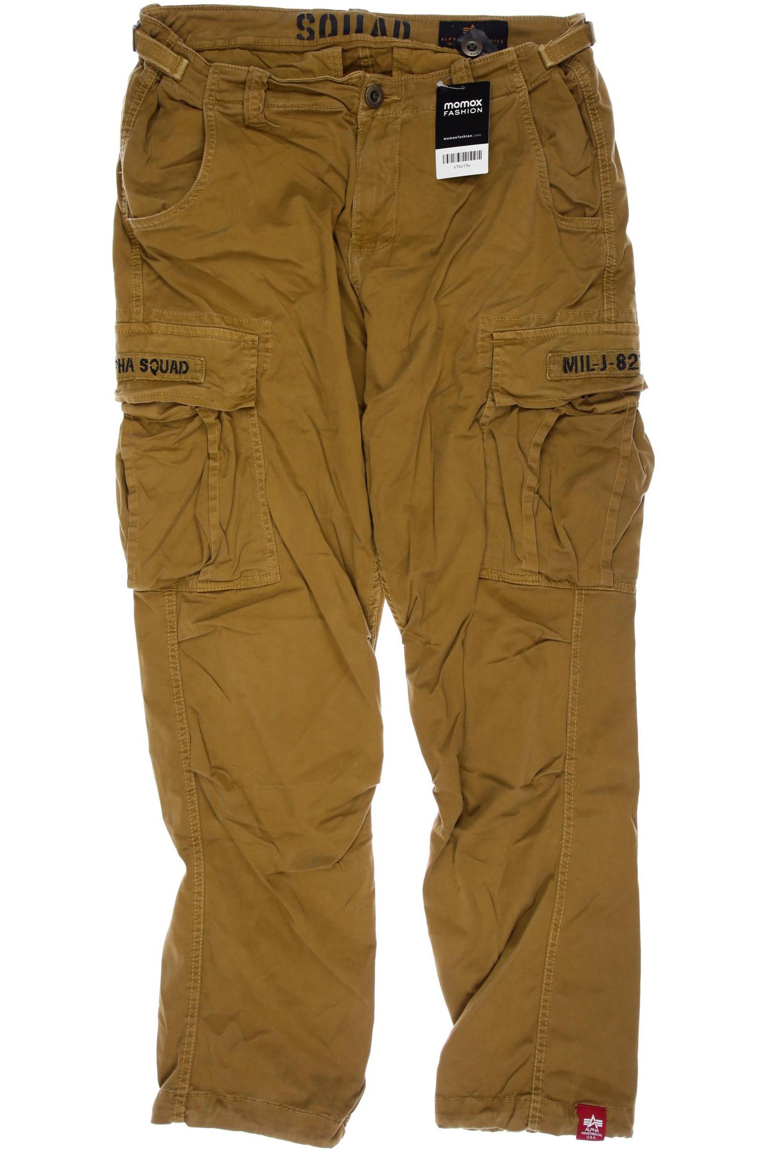 

Alpha industries Herren Stoffhose, braun, Gr. 36
