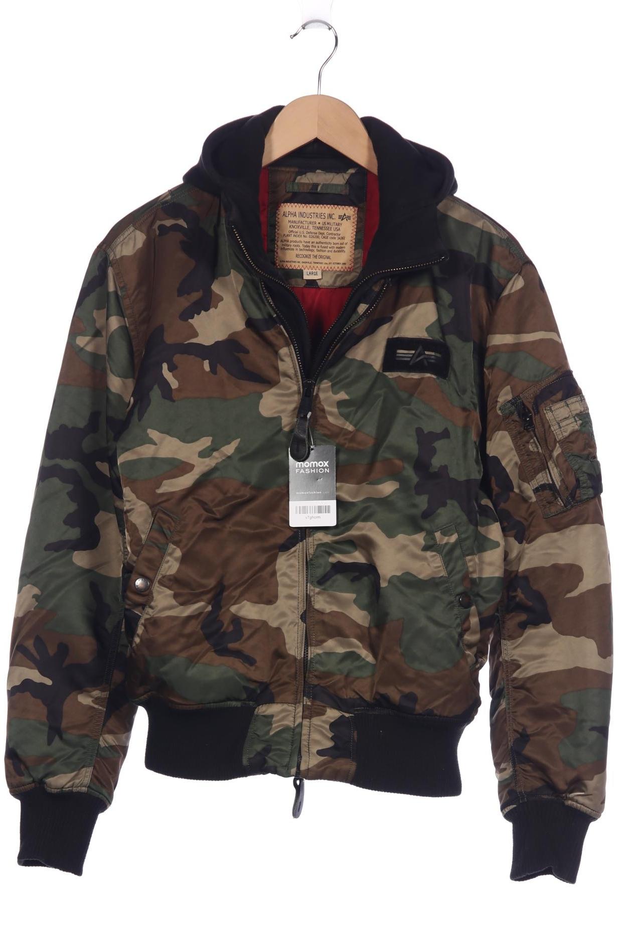 

Alpha industries Herren Jacke, mehrfarbig, Gr. 52