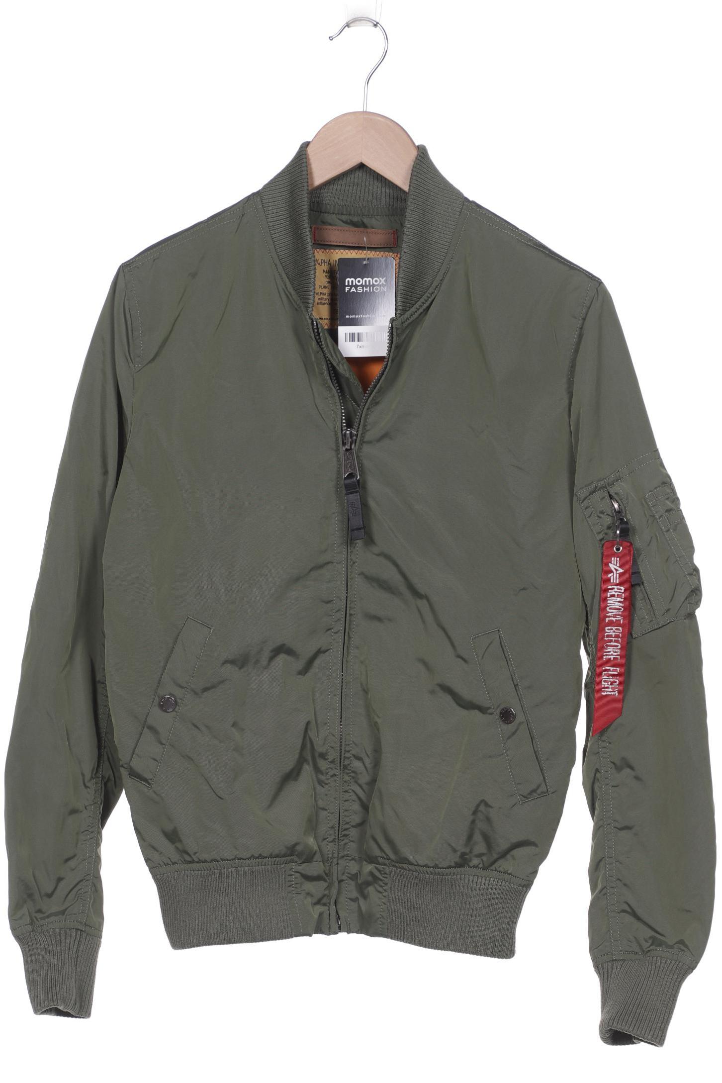 

Alpha industries Herren Jacke, grün, Gr. 46