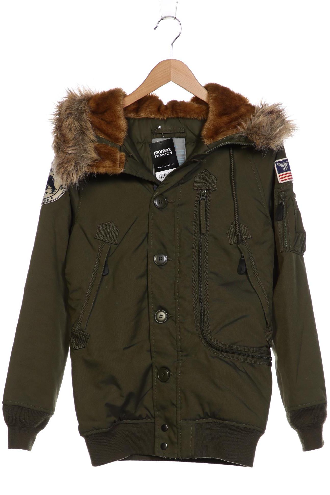 

Alpha industries Herren Jacke, grün, Gr. 46