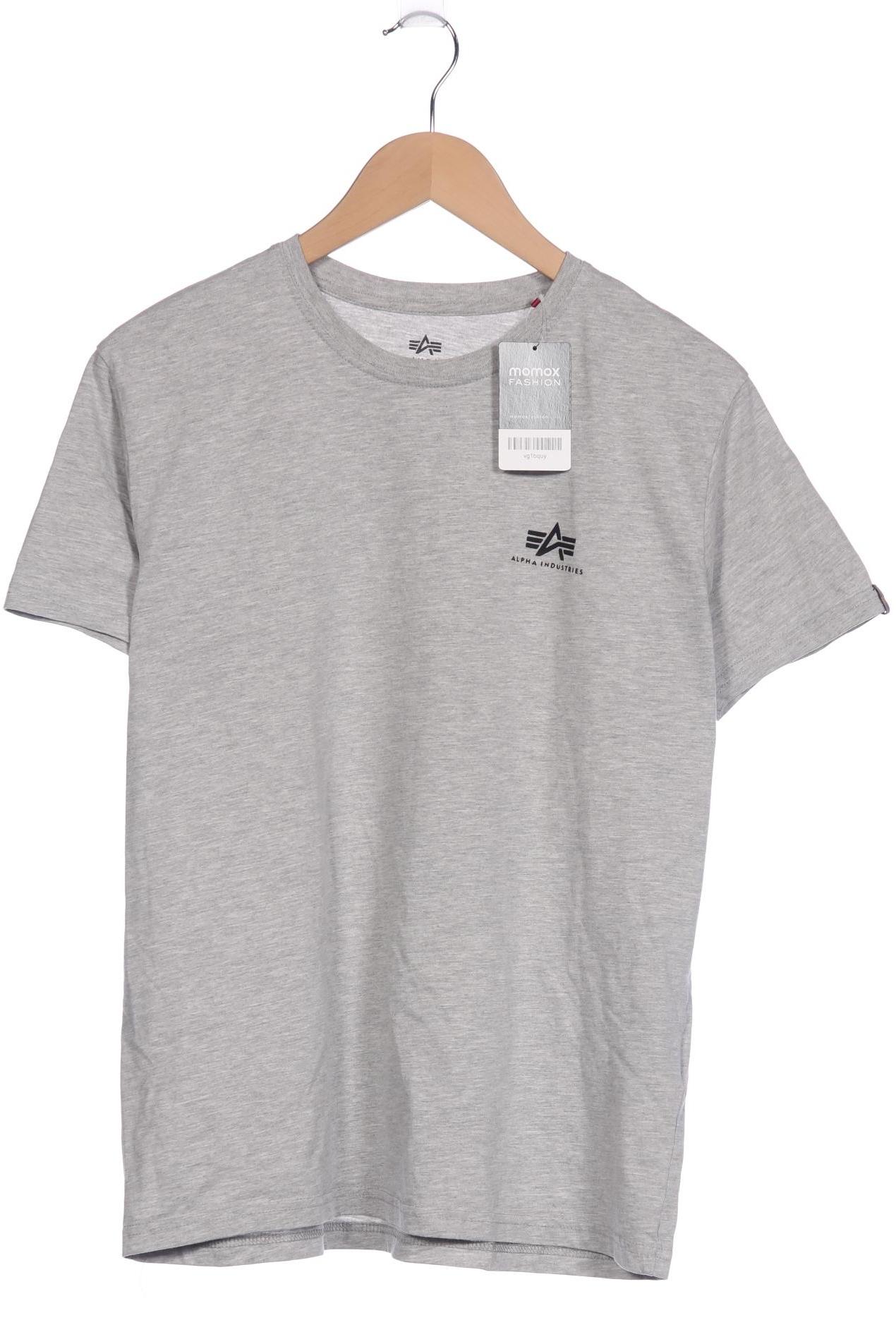 

Alpha industries Herren T-Shirt, grau, Gr. 52